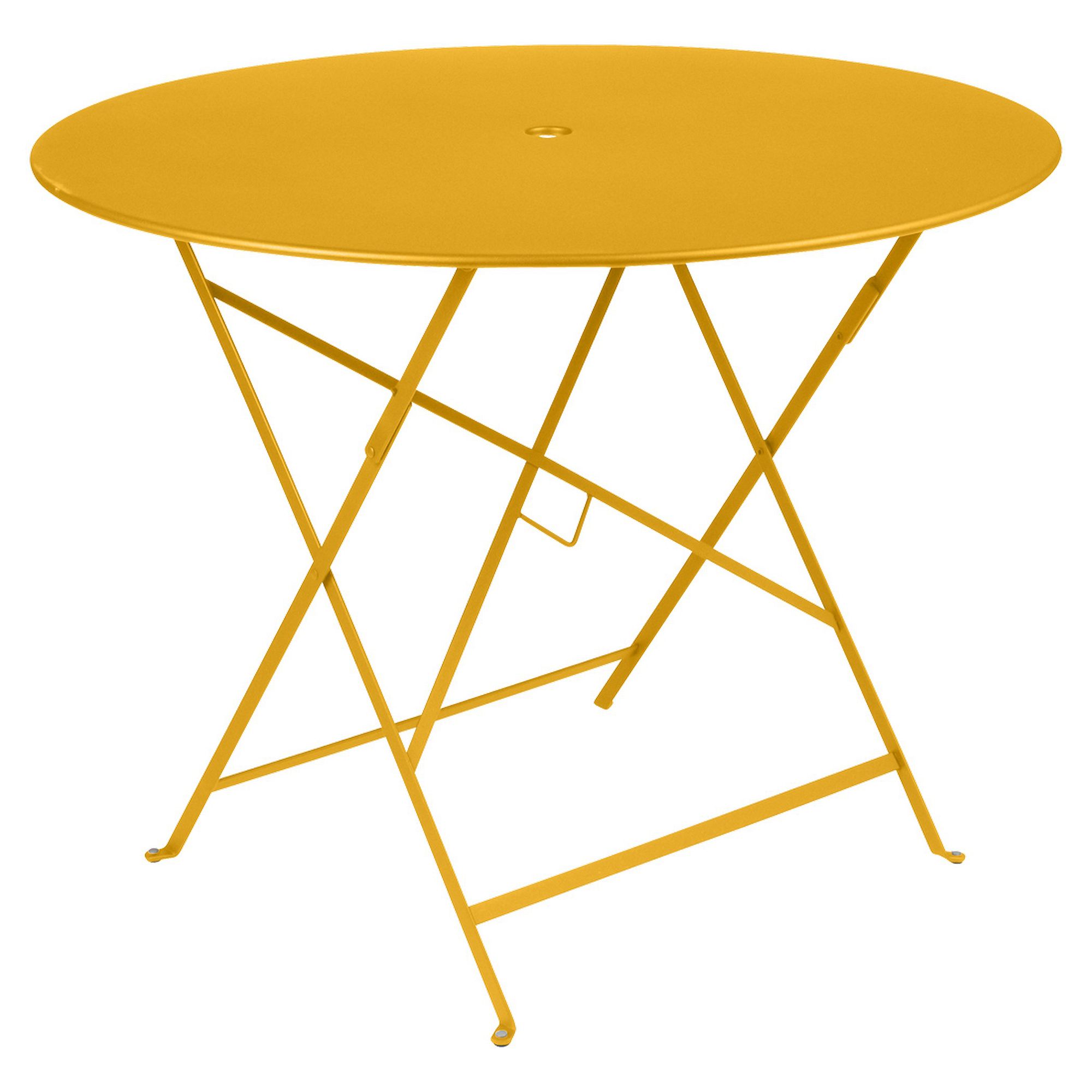 Fermob Metal Outdoor Round Bistro Table (24" – 38") | West Elm