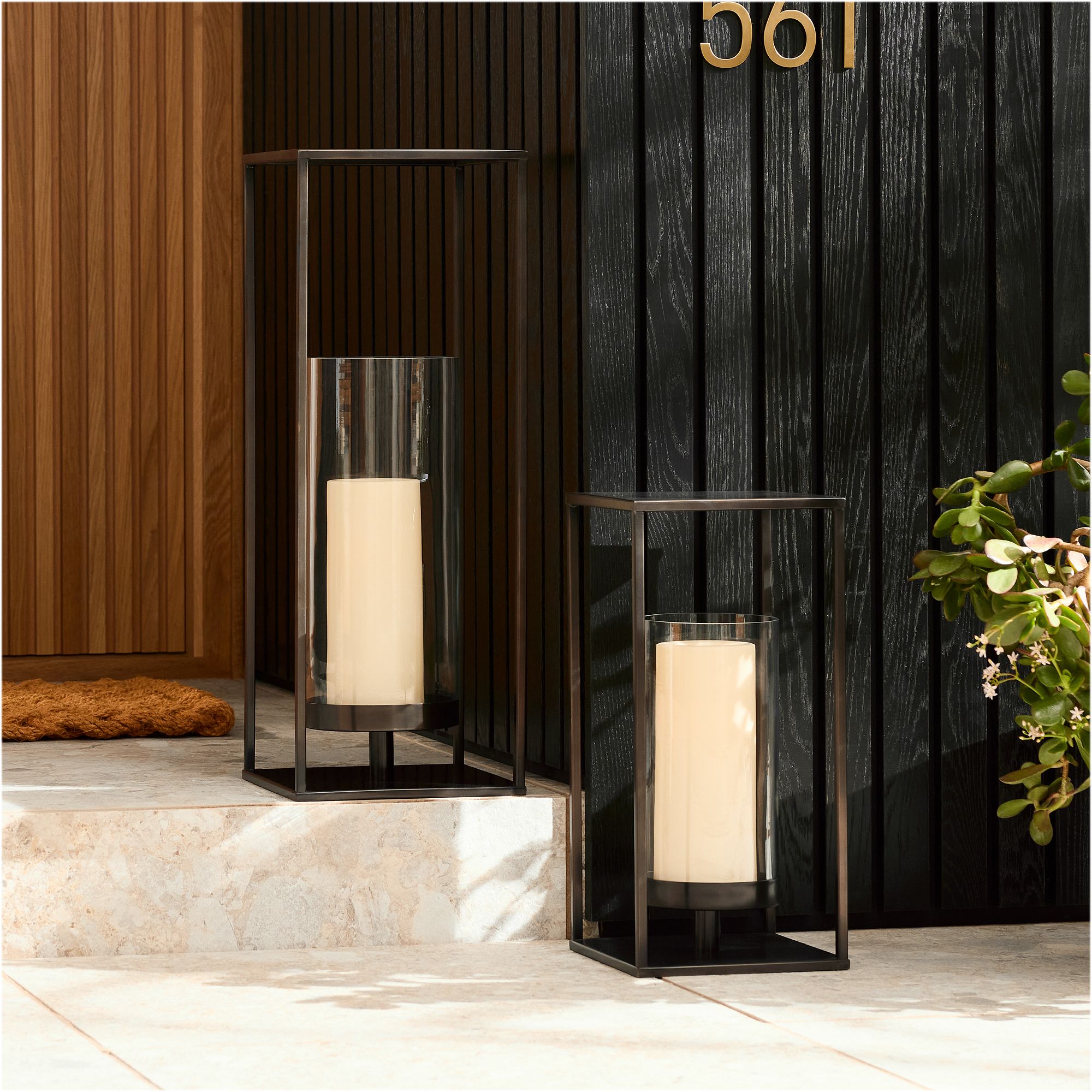 Nella Outdoor Lanterns | West Elm