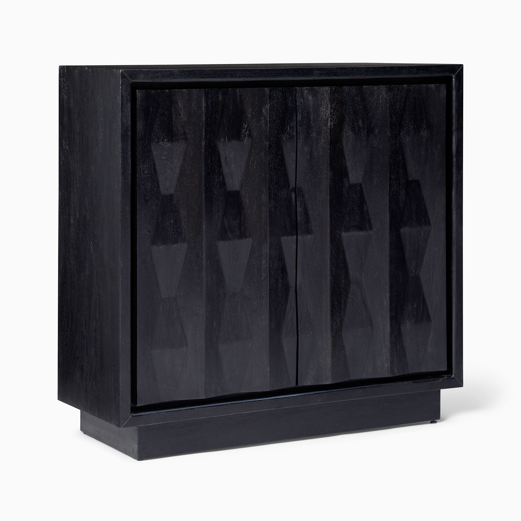 Carved Pattern Entry Cabinet (47") | West Elm