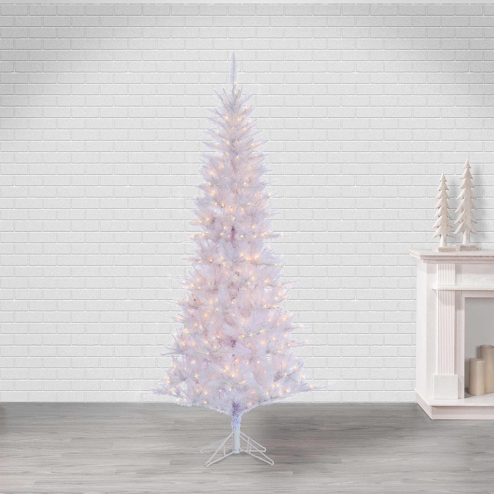 White Tinsel Christmas Tree | West Elm