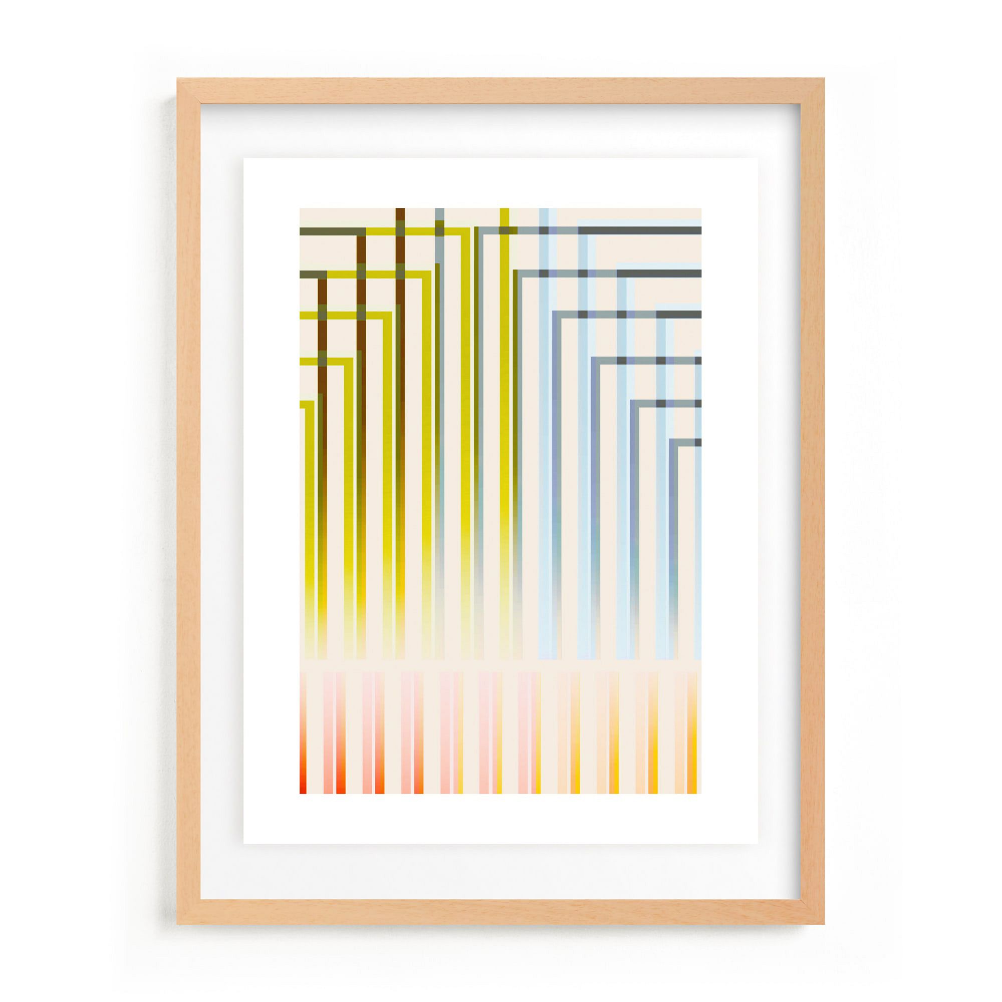 Meeting Place Framed Wall Art by Minted for West Elm |