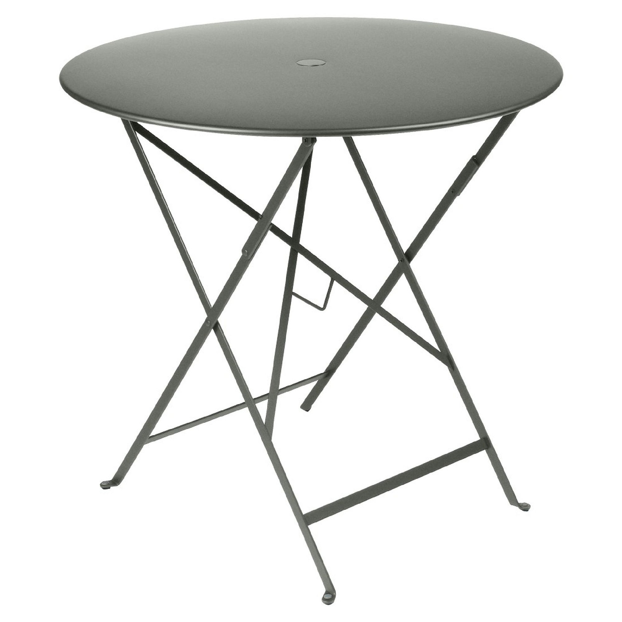 Fermob Metal Outdoor Round Bistro Table (24" – 38") | West Elm