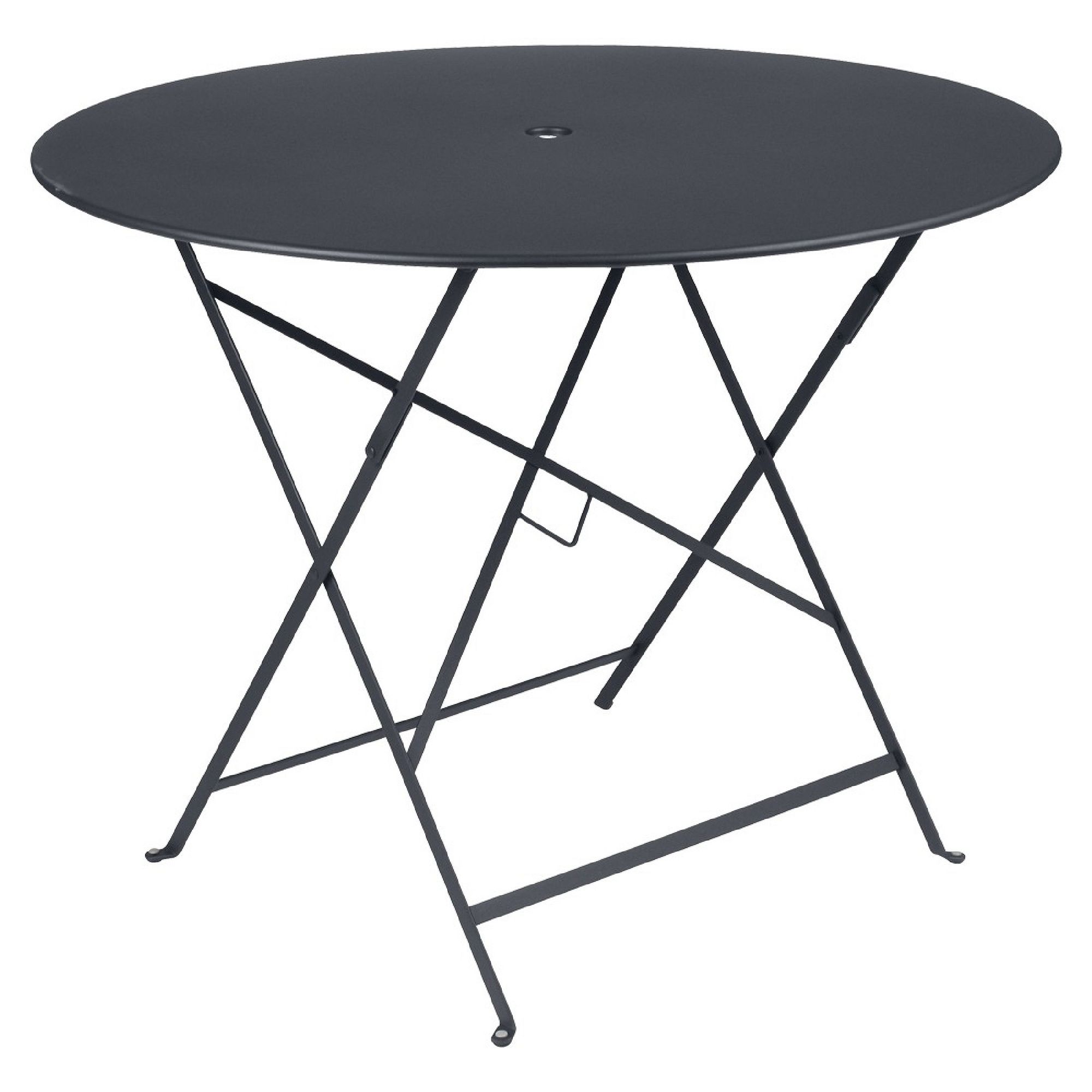 Fermob Metal Outdoor Round Bistro Table (24" – 38") | West Elm