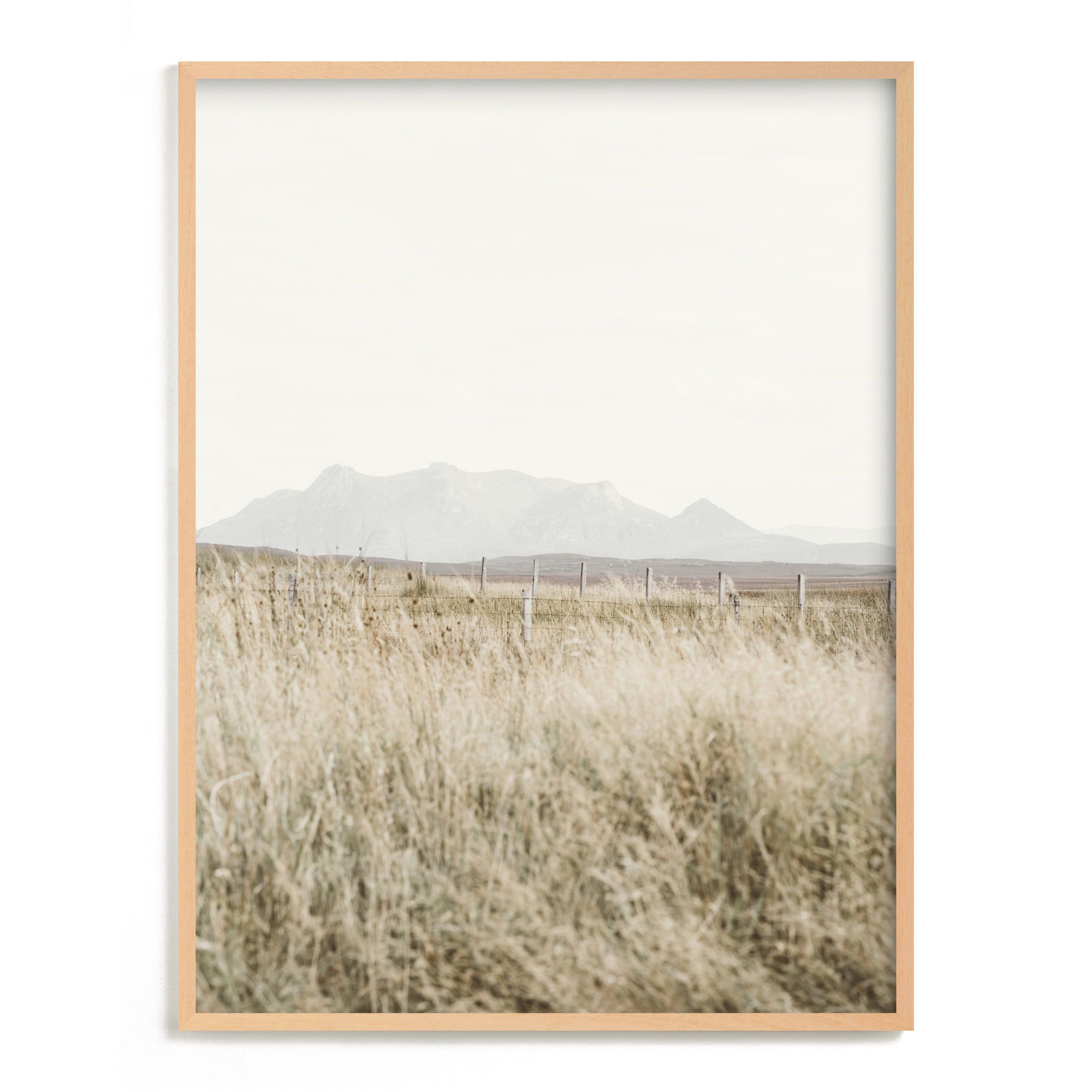 Highland Prairie Framed Wall Art by Minted for West Elm |