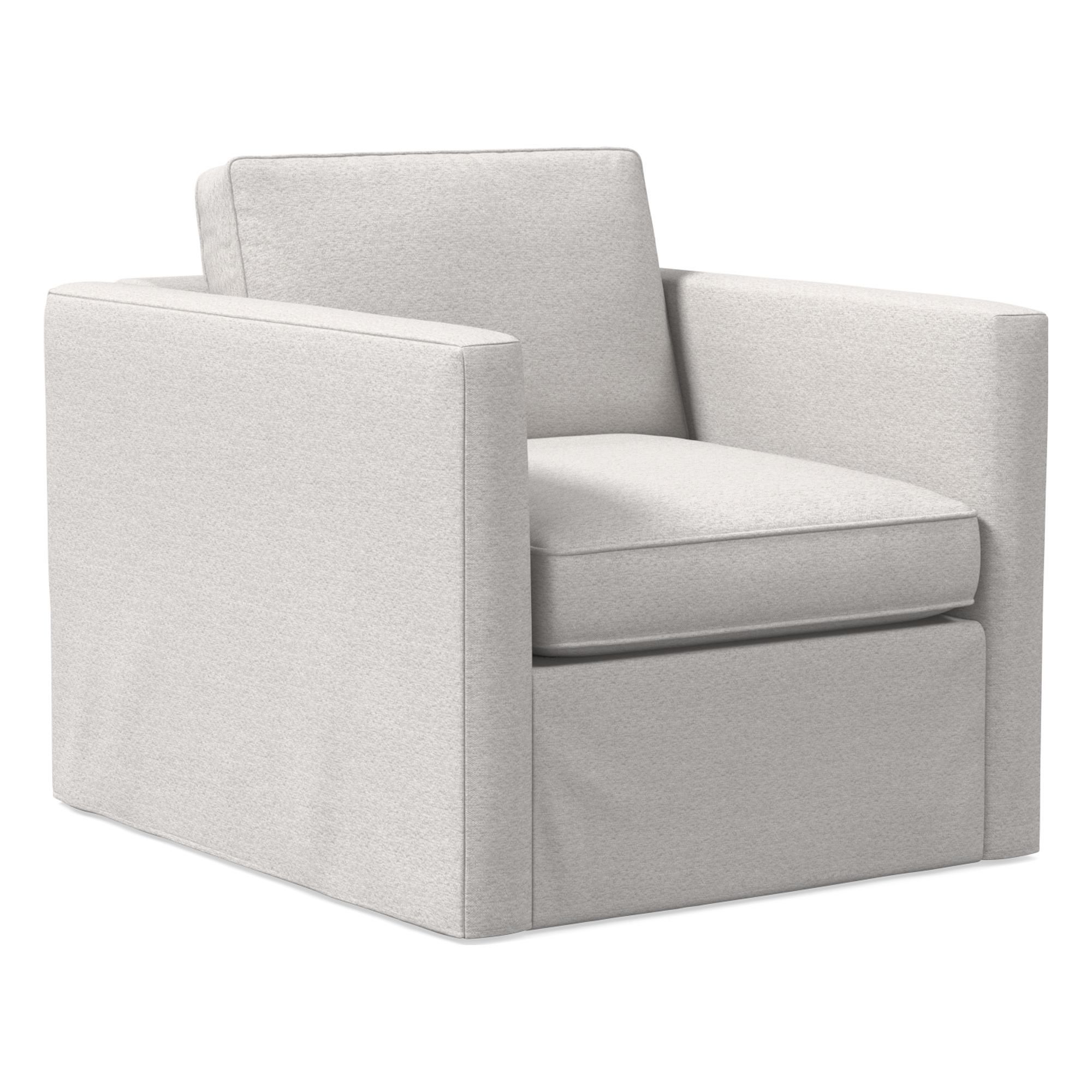 Harris Skirted Slipcover Chair | West Elm