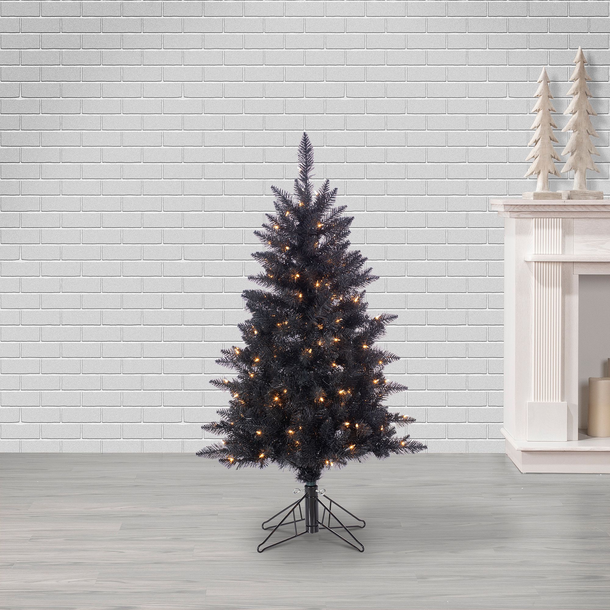 Pre-Lit Faux Tinsel Christmas Tree | West Elm