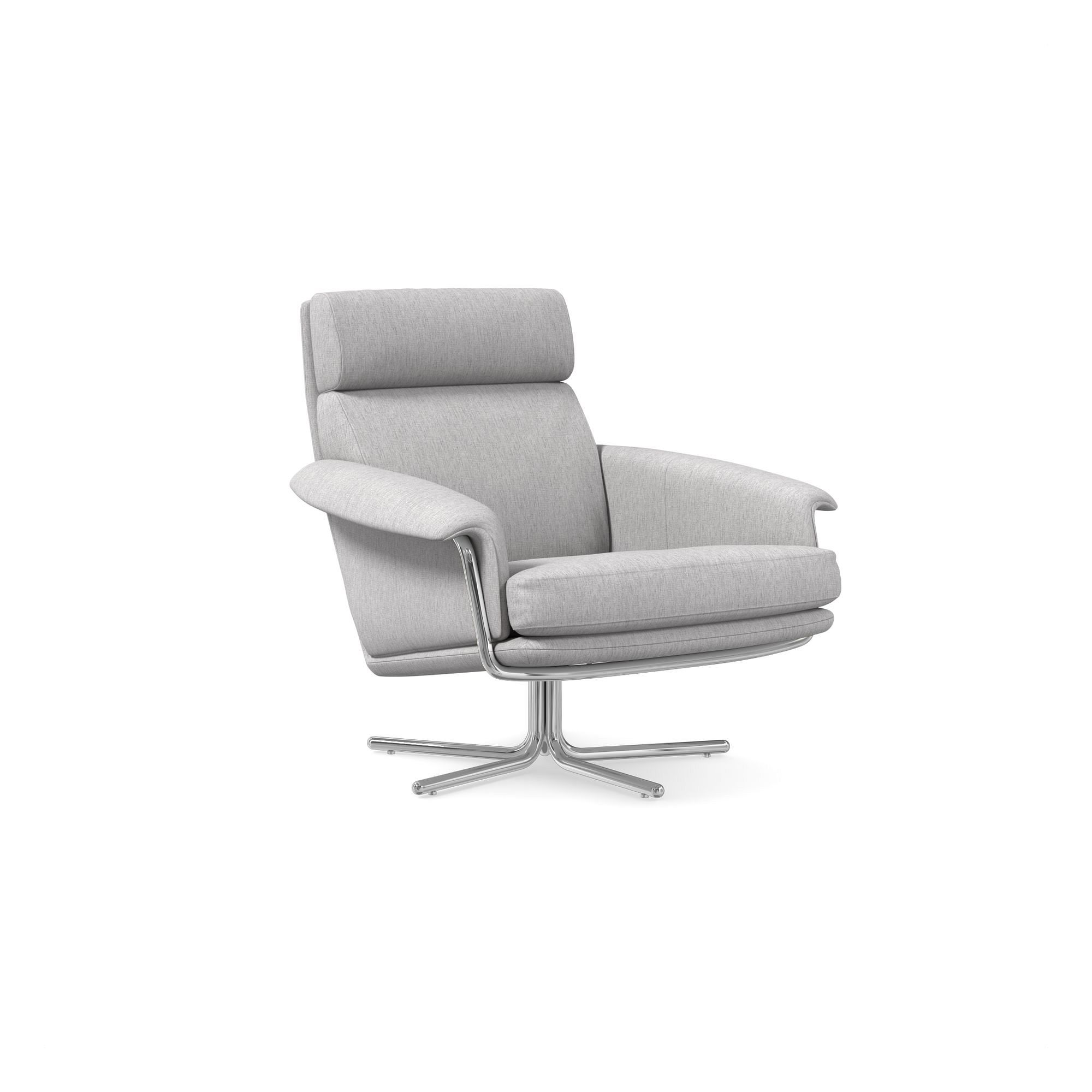 Kristoff Swivel Chair | West Elm