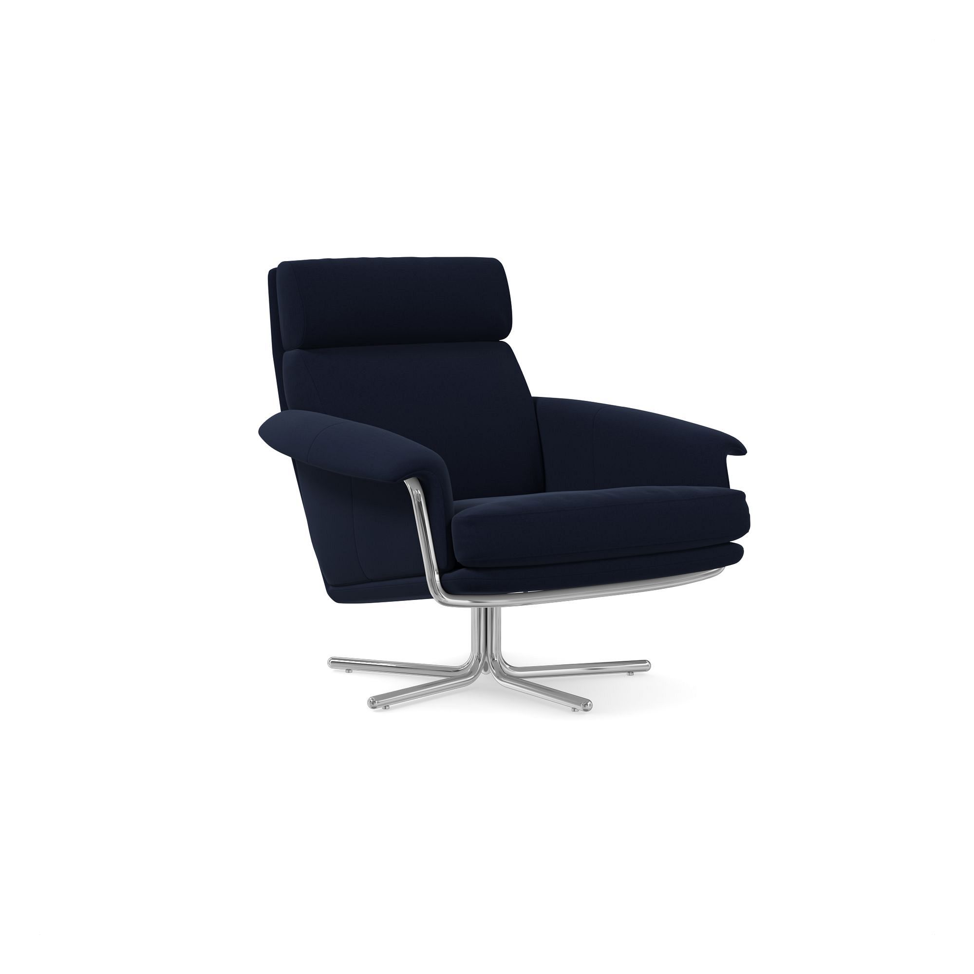 Kristoff Swivel Chair | West Elm