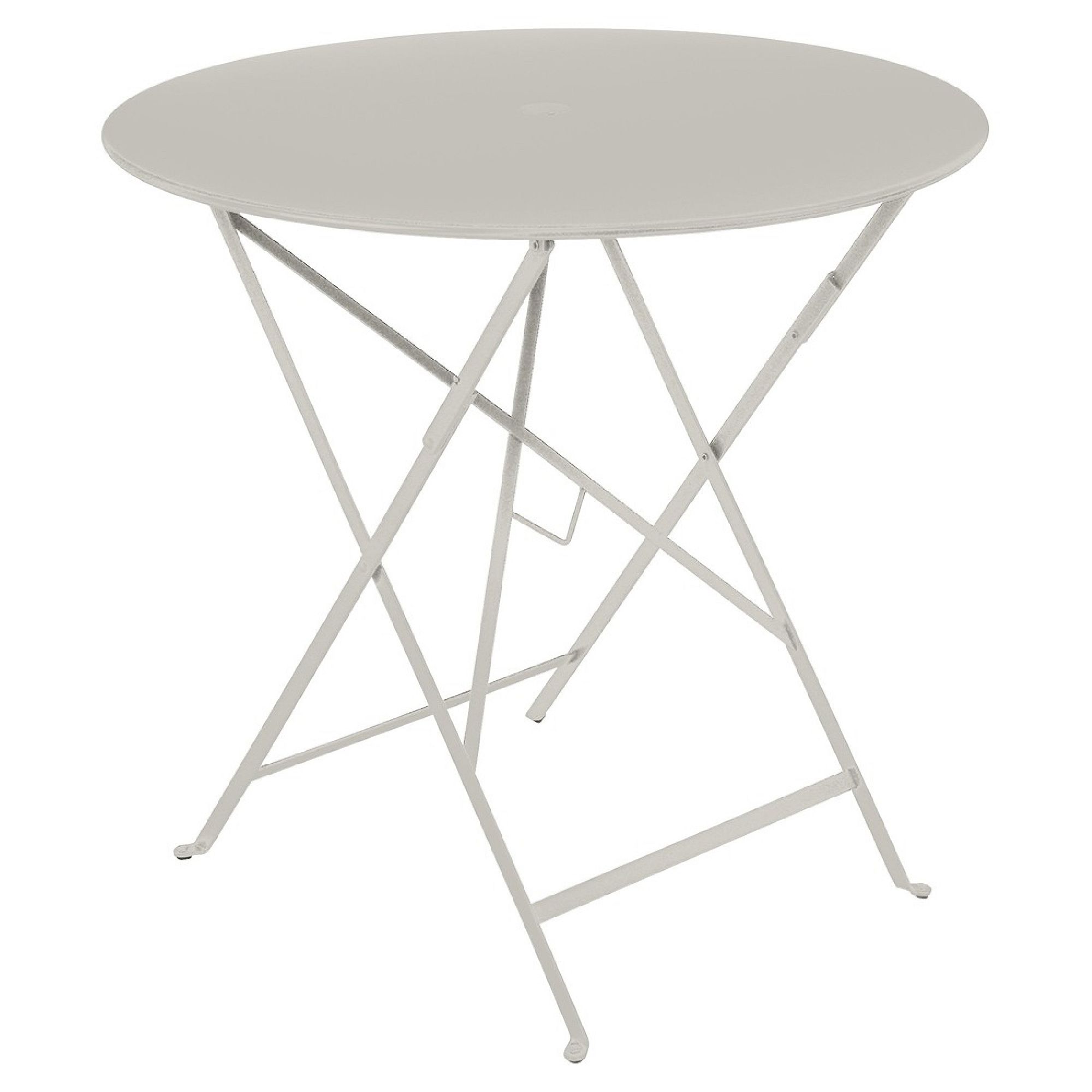 Fermob Metal Outdoor Round Bistro Table (24" – 38") | West Elm