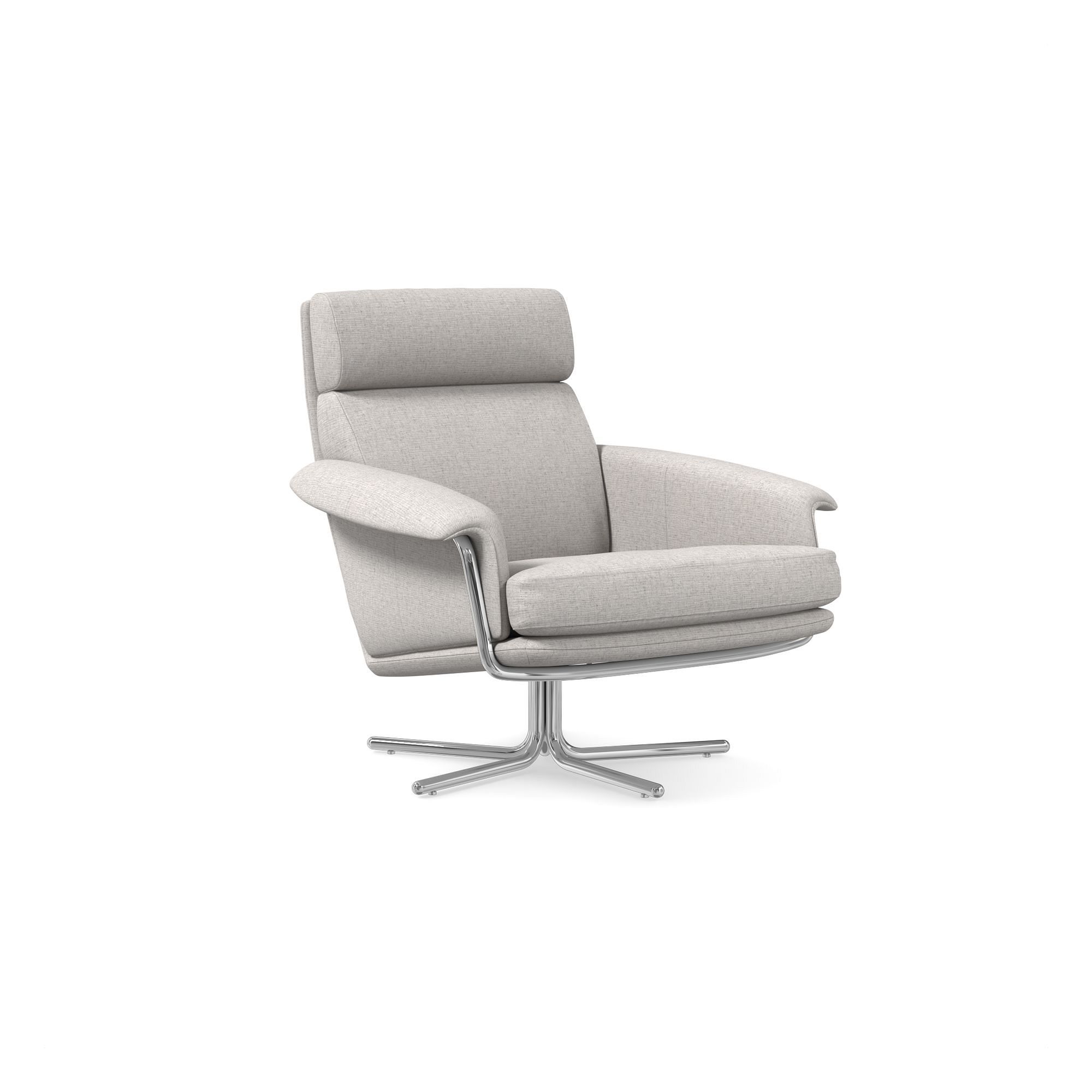 Kristoff Swivel Chair | West Elm