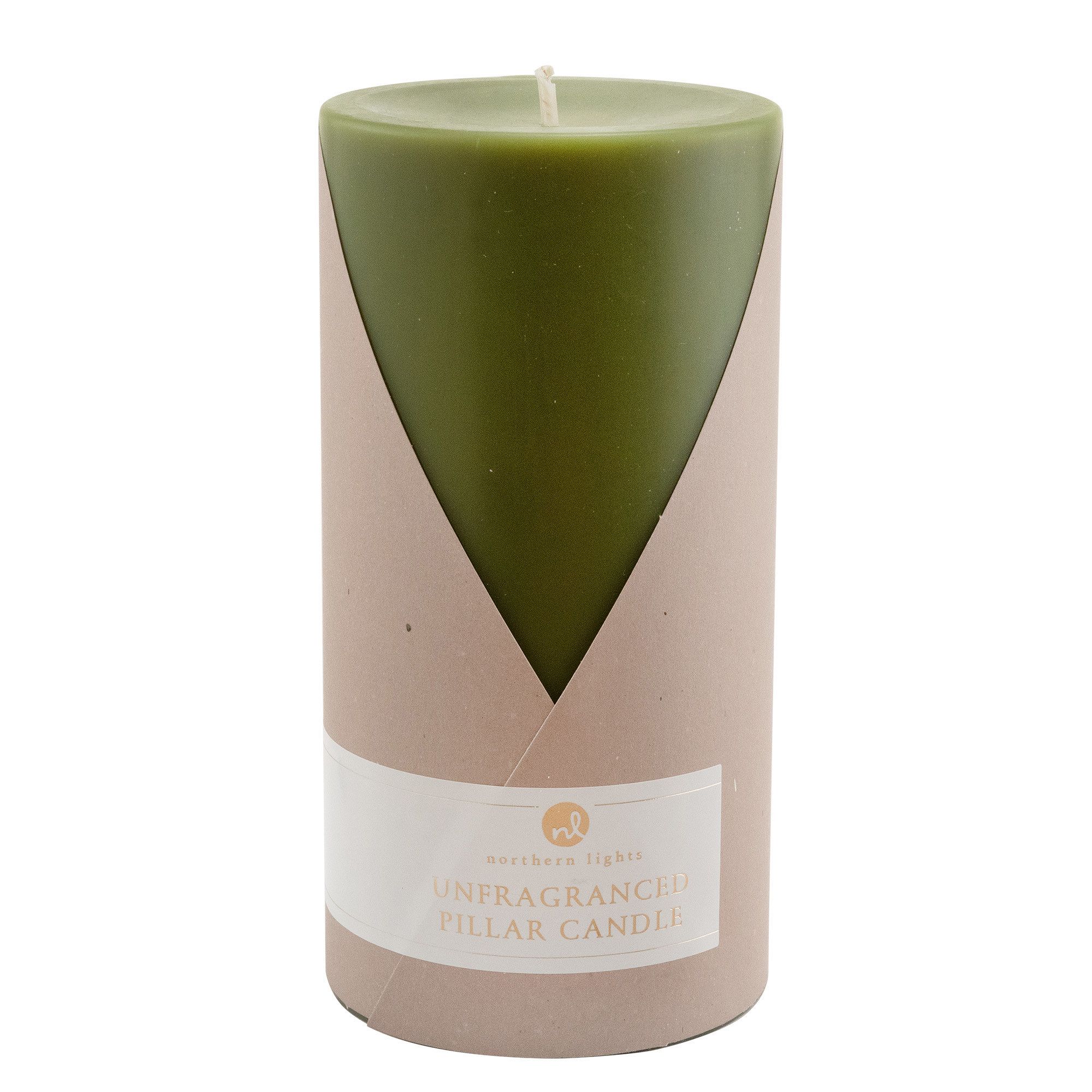 Northern Lights Pillar Candles | West Elm