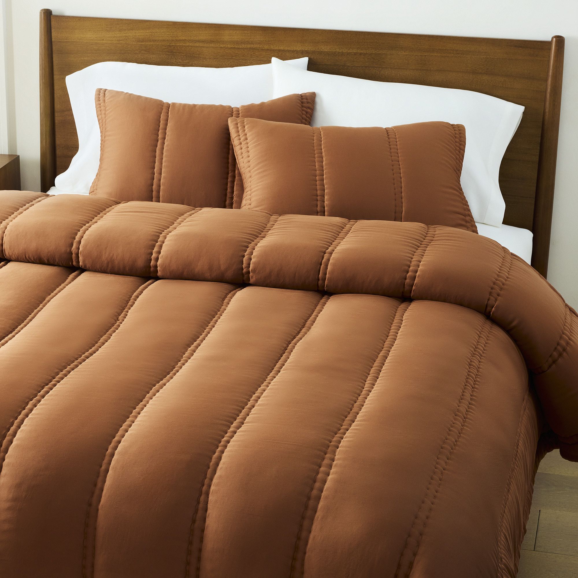 Silky TENCEL™ Plush Comforter & Shams | West Elm