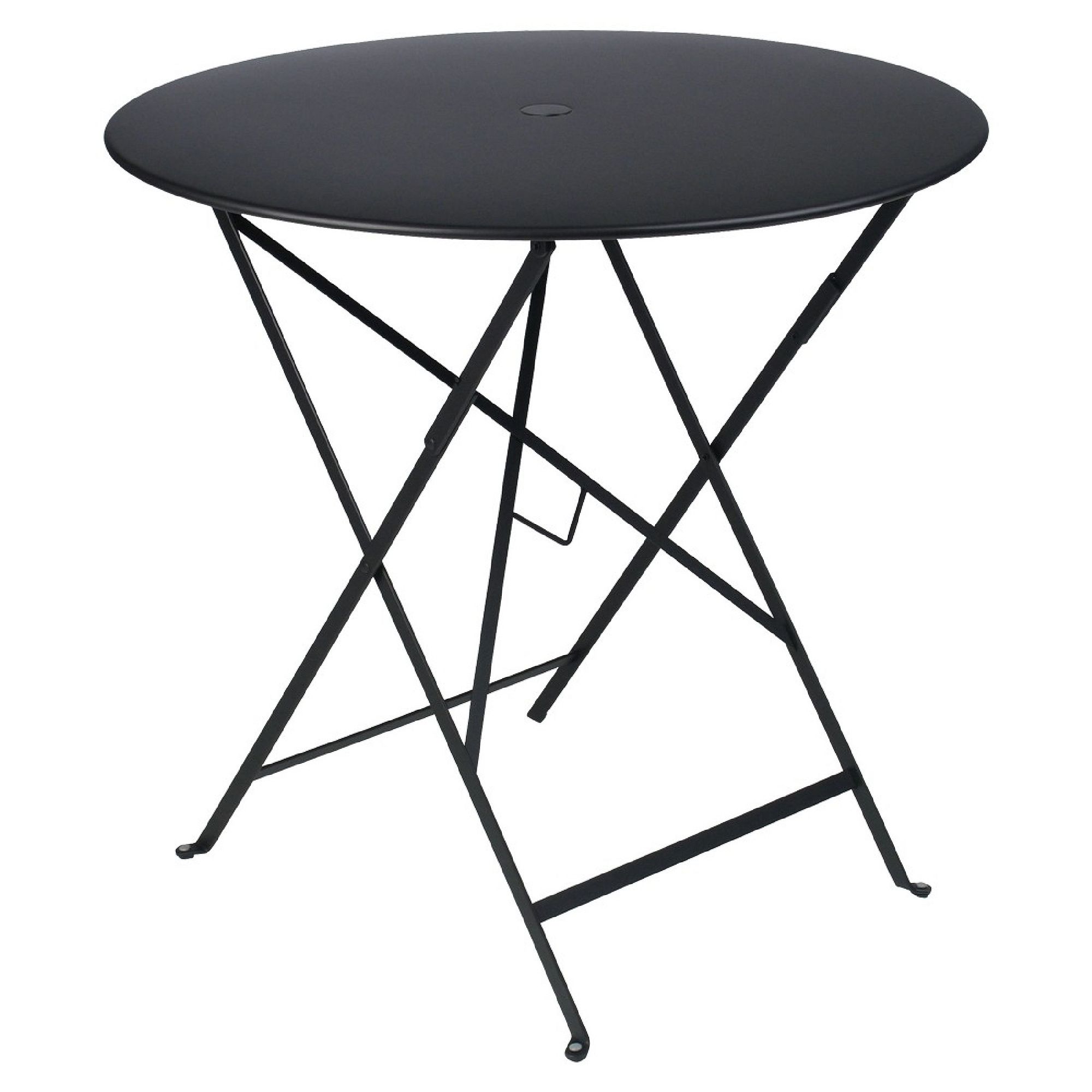 Fermob Metal Outdoor Round Bistro Table (24" – 38") | West Elm