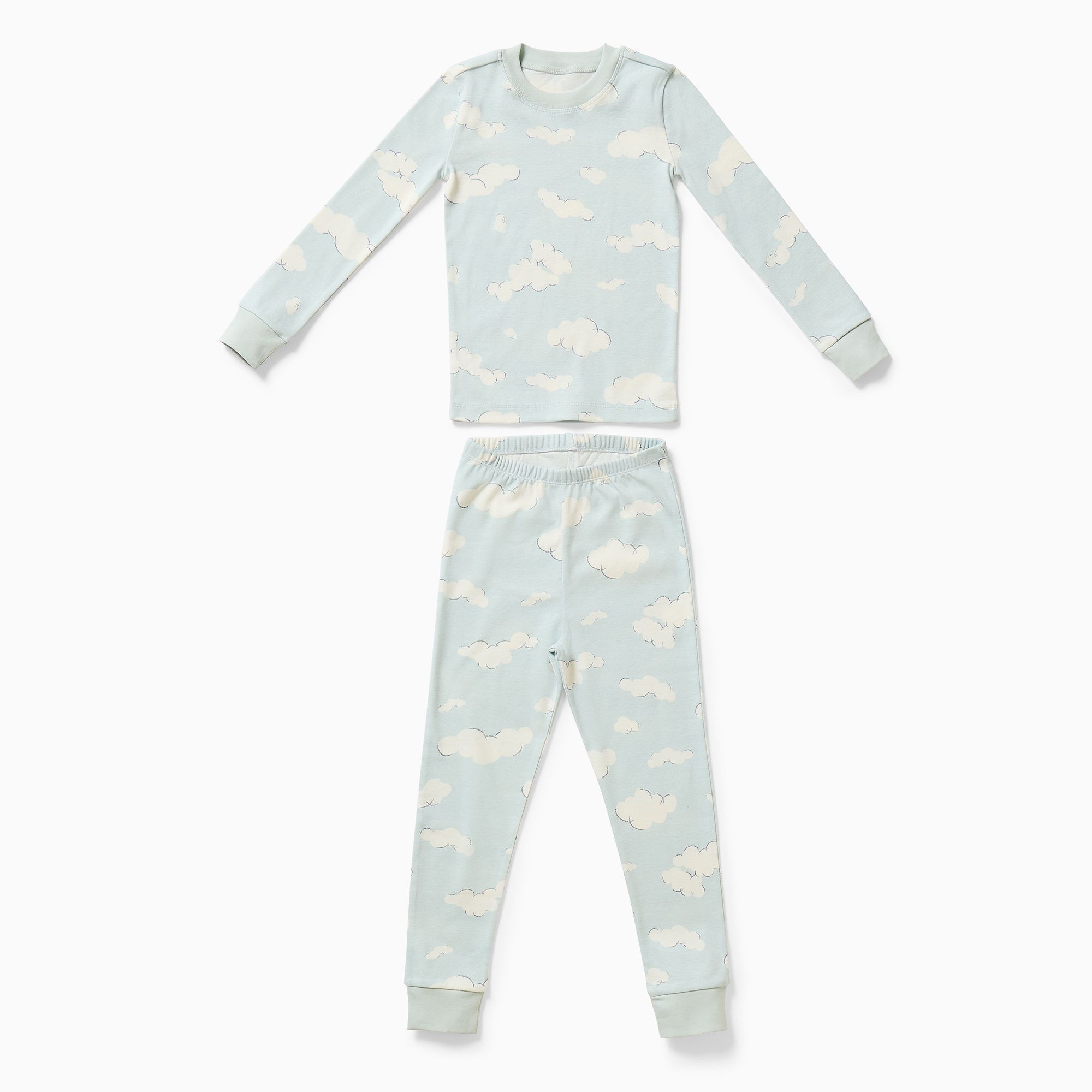 Joseph Altuzarra Organic Soft Clouds Toddler & Kids Pajamas | West Elm