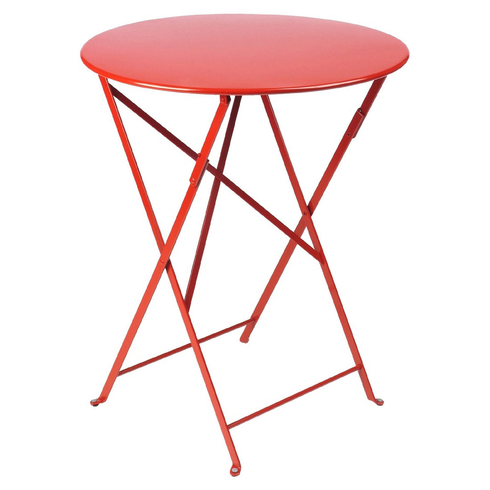 Fermob Metal Outdoor Round Bistro Table (24" – 38") | West Elm