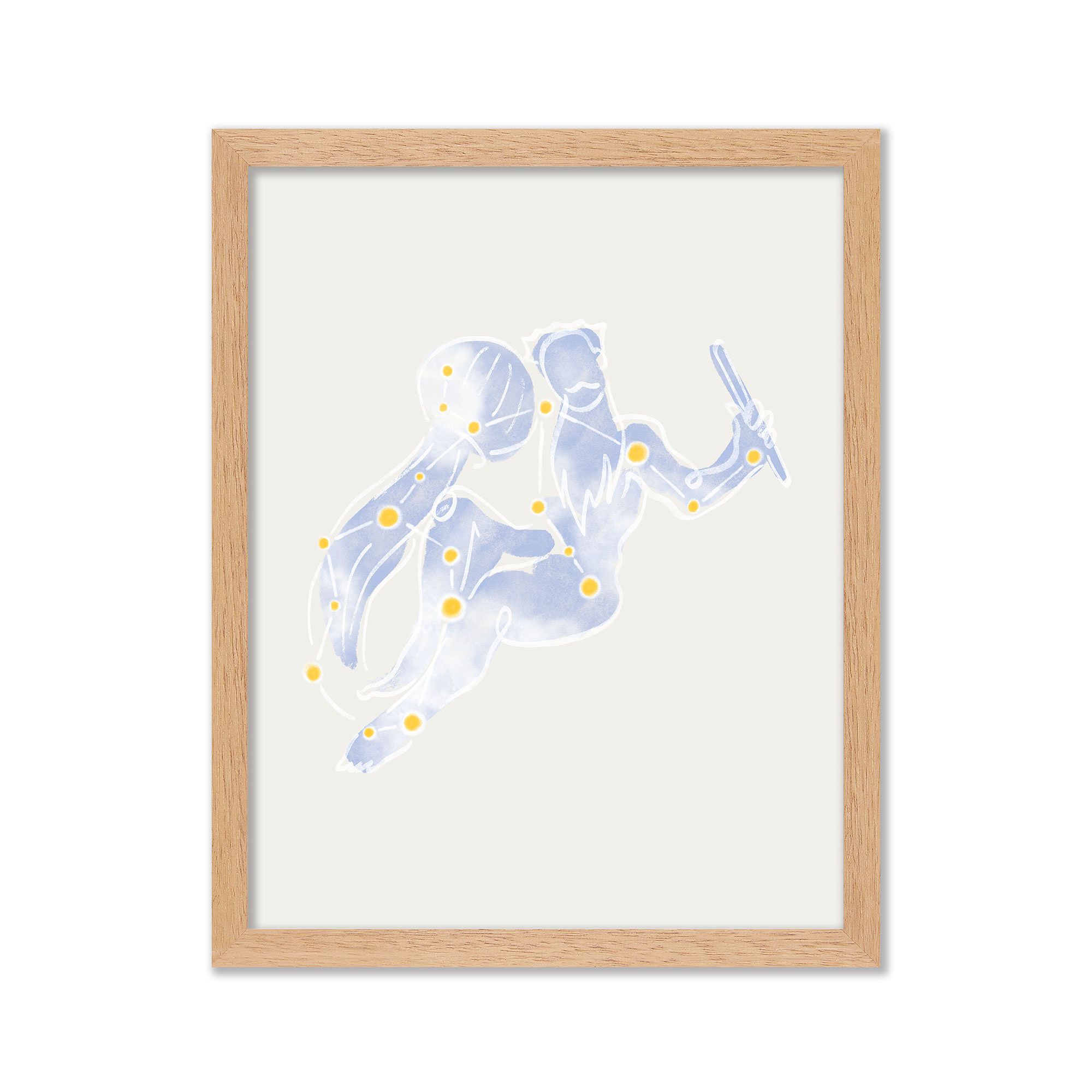 Joseph Altuzarra Zodiac Watercolor Wall Art | West Elm