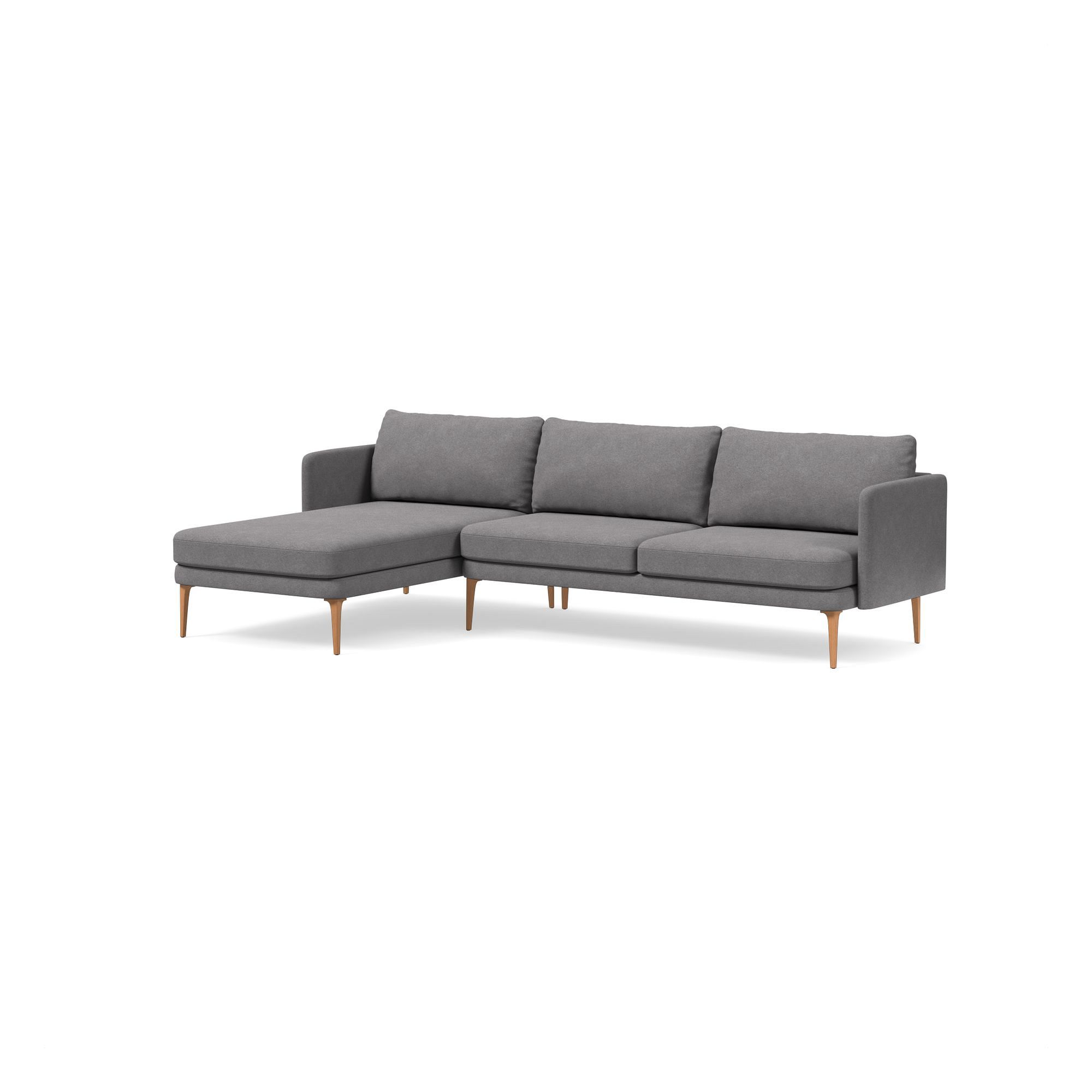 Auburn 2-Piece Chaise Sectional (107") | West Elm