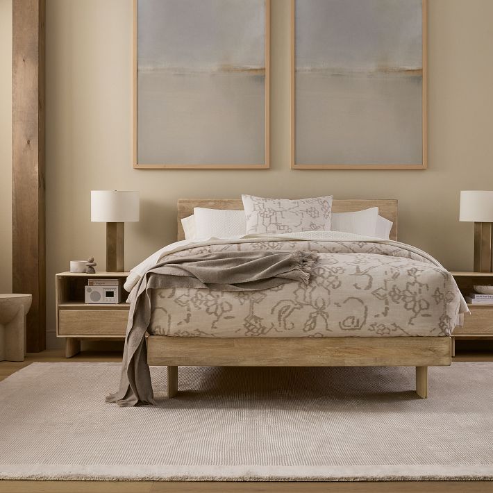 Anton solid wood bed discount