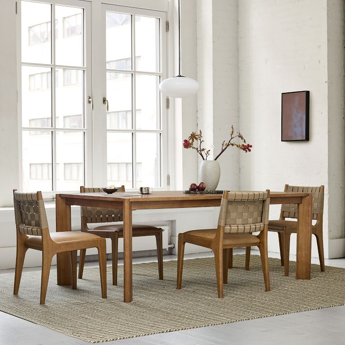 Otto Expandable Dining Table 76 96 West Elm