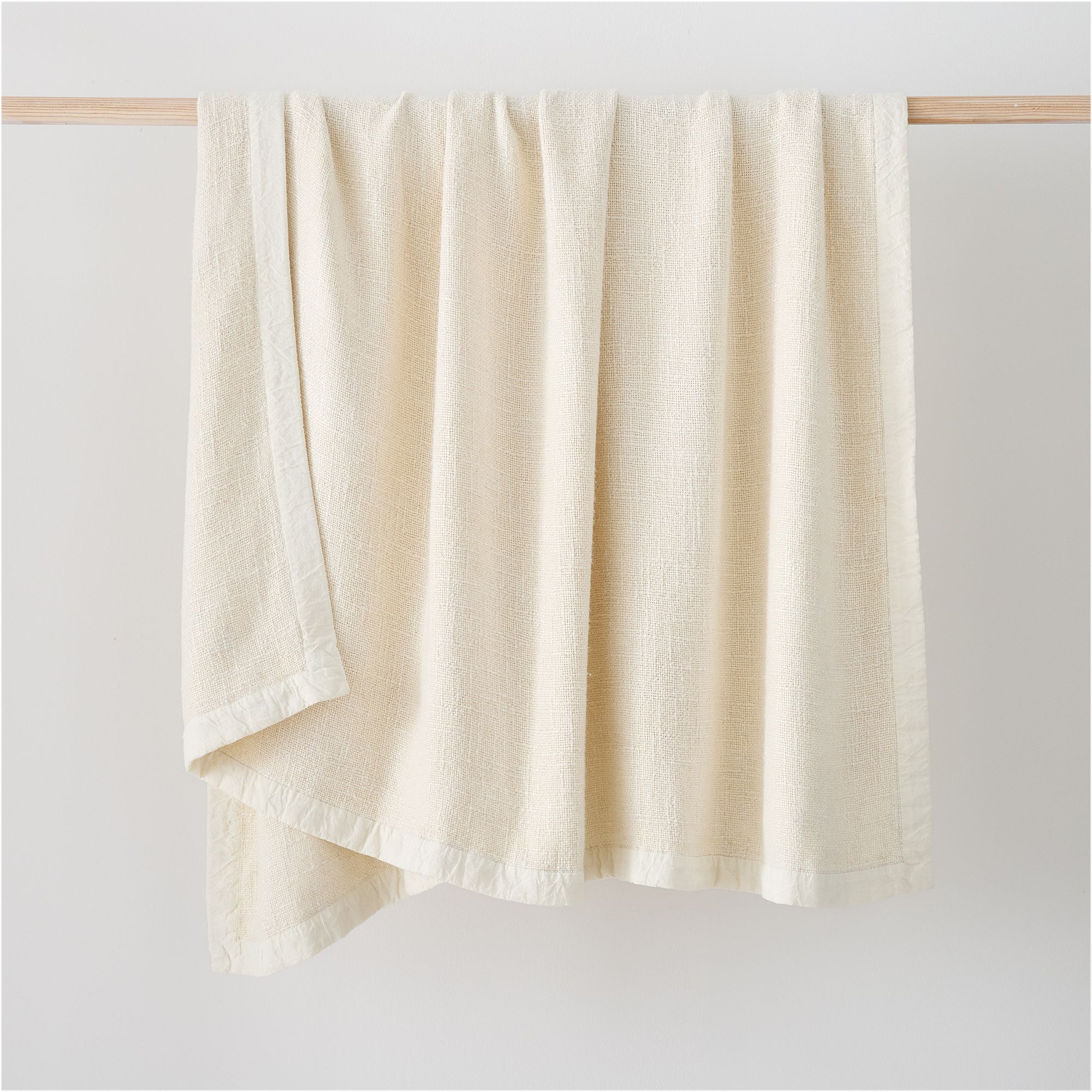 Viscose Linen Throw  | West Elm