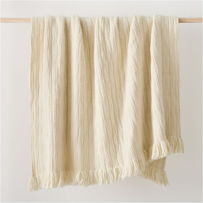 Chunky Wool Throw