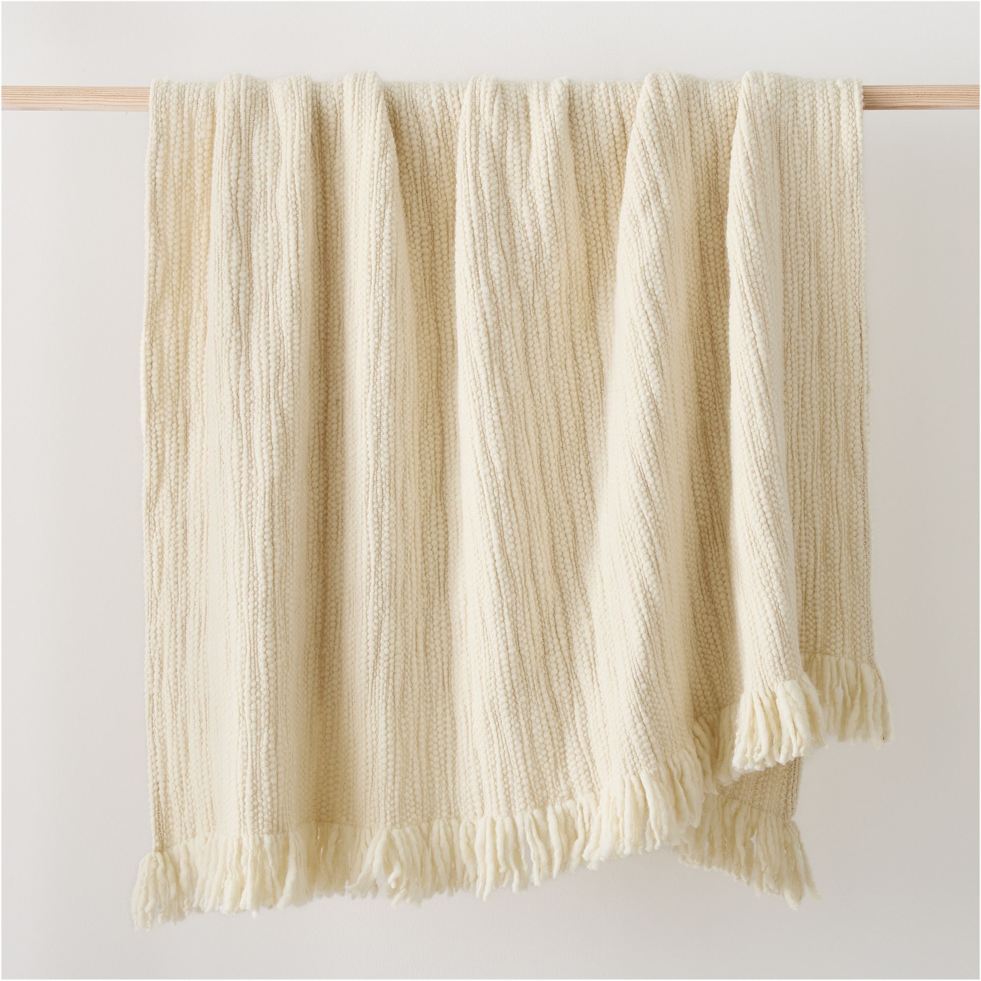 Chunky Wool Throw | West Elm