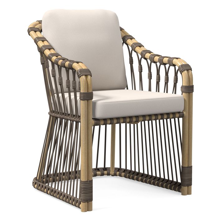 Tulum Outdoor Dining Chair Cushion Covers West Elm