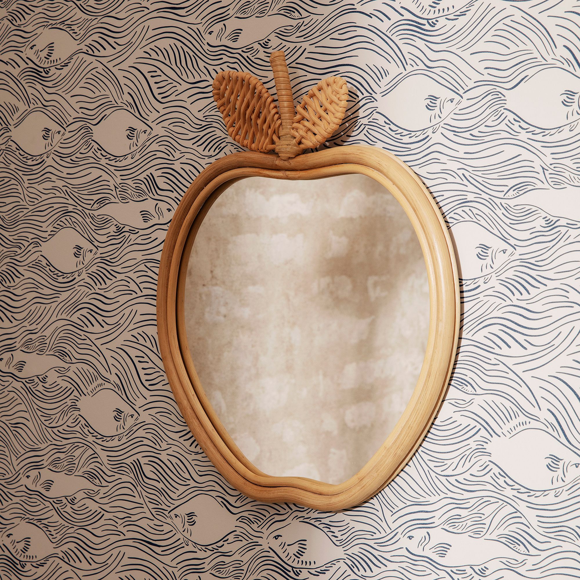 ferm LIVING Apple Mirror (16.5") | West Elm