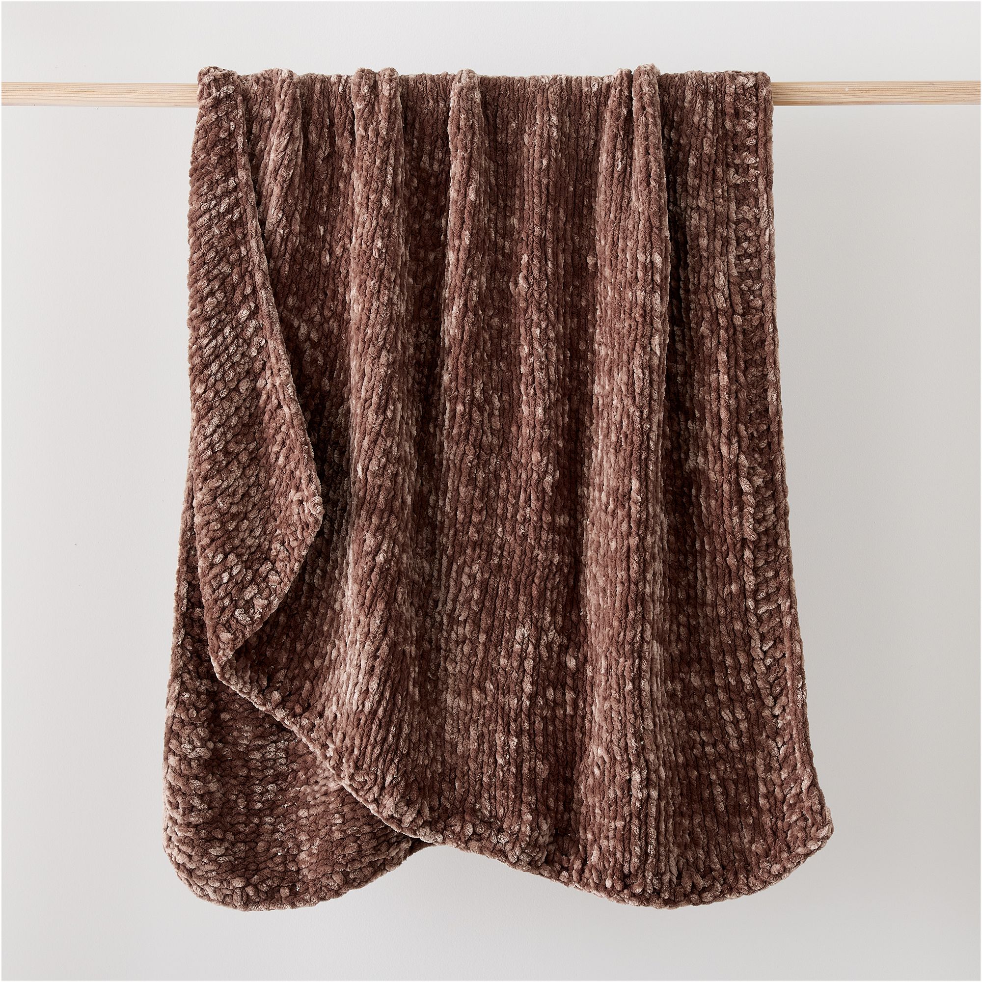 Chunky Luxury Chenille Throw | West Elm