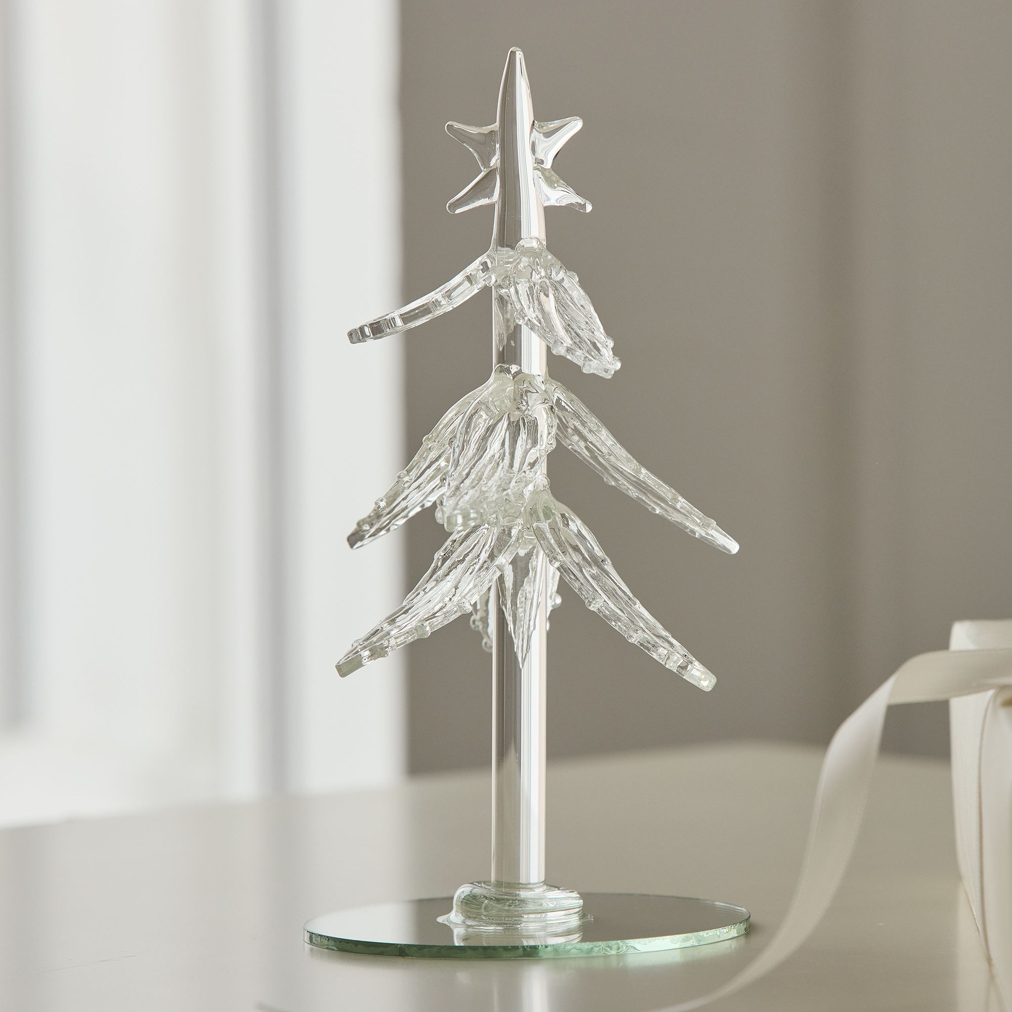 Delicate Glass Tabletop Trees | West Elm