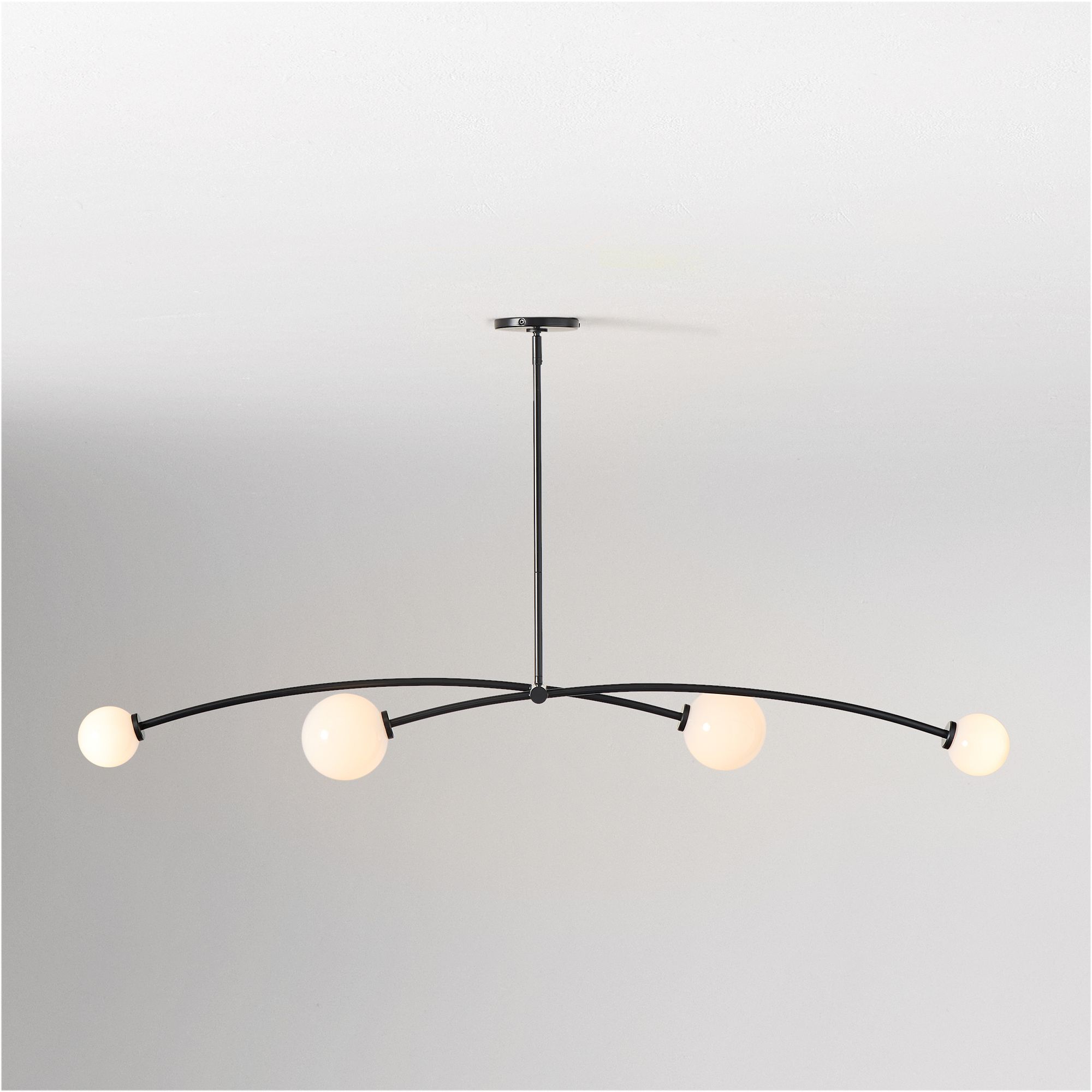 Holling 4-Light Chandelier (54") | West Elm