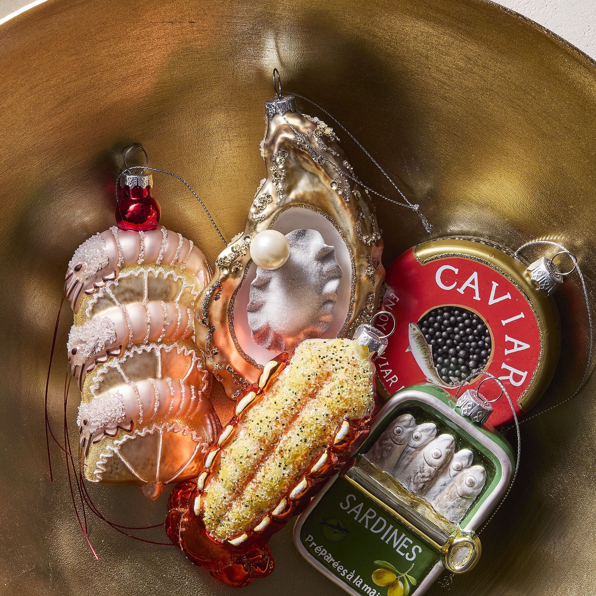Alt image 3 for Glass Oyster Ornament