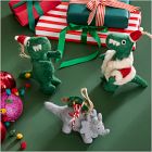 Christmas Dino Ornament Set