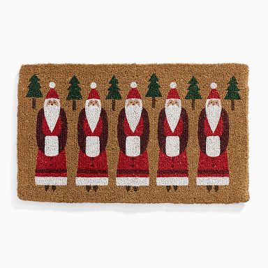 Folk Santa Doormat