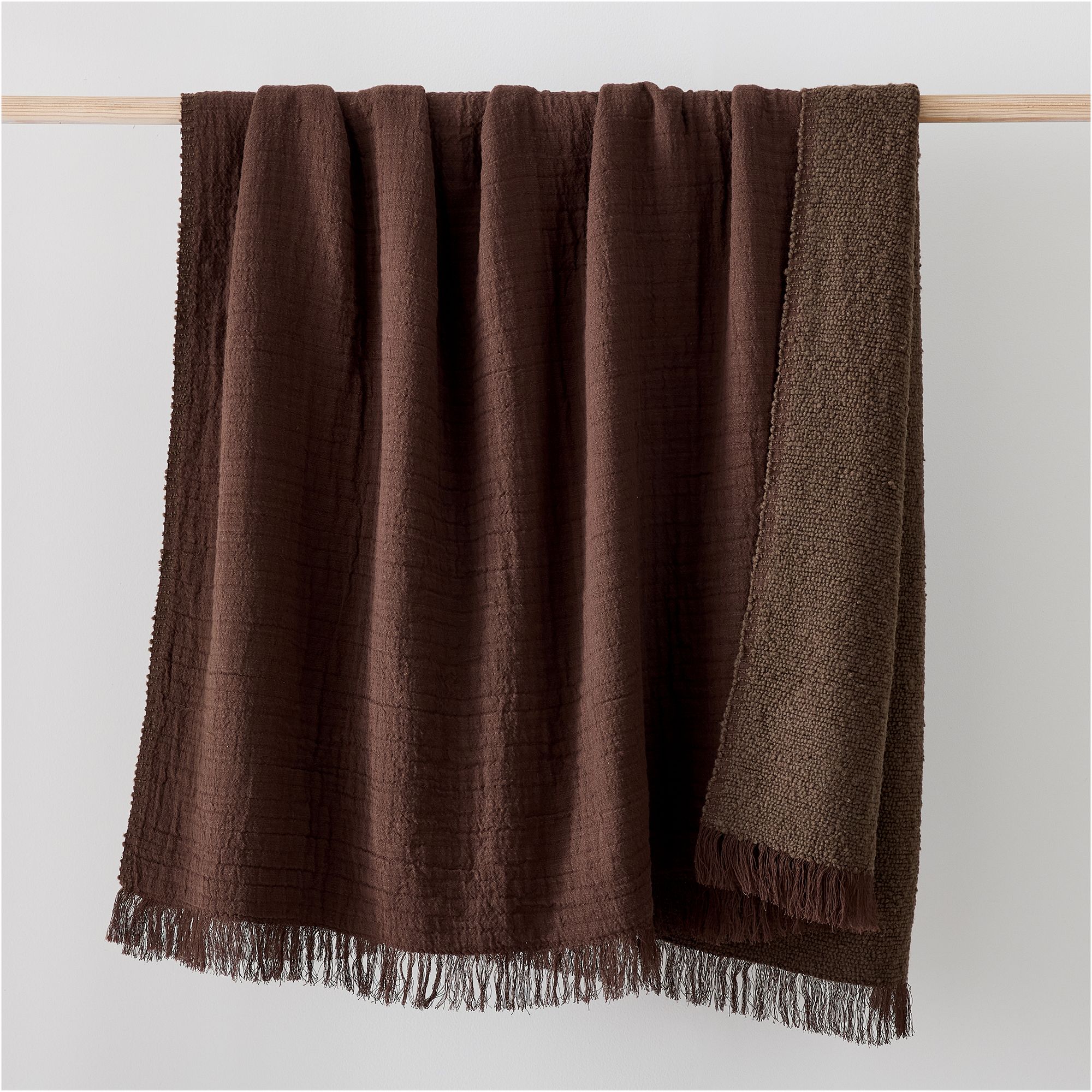 Boucle Gauze Throw | West Elm