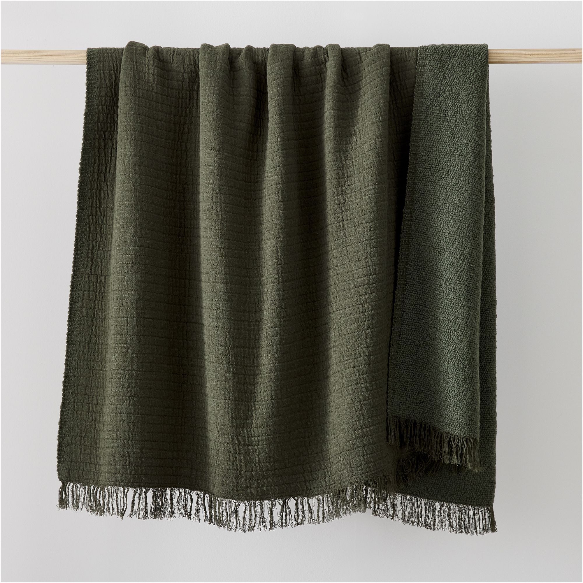 Boucle Gauze Throw | West Elm