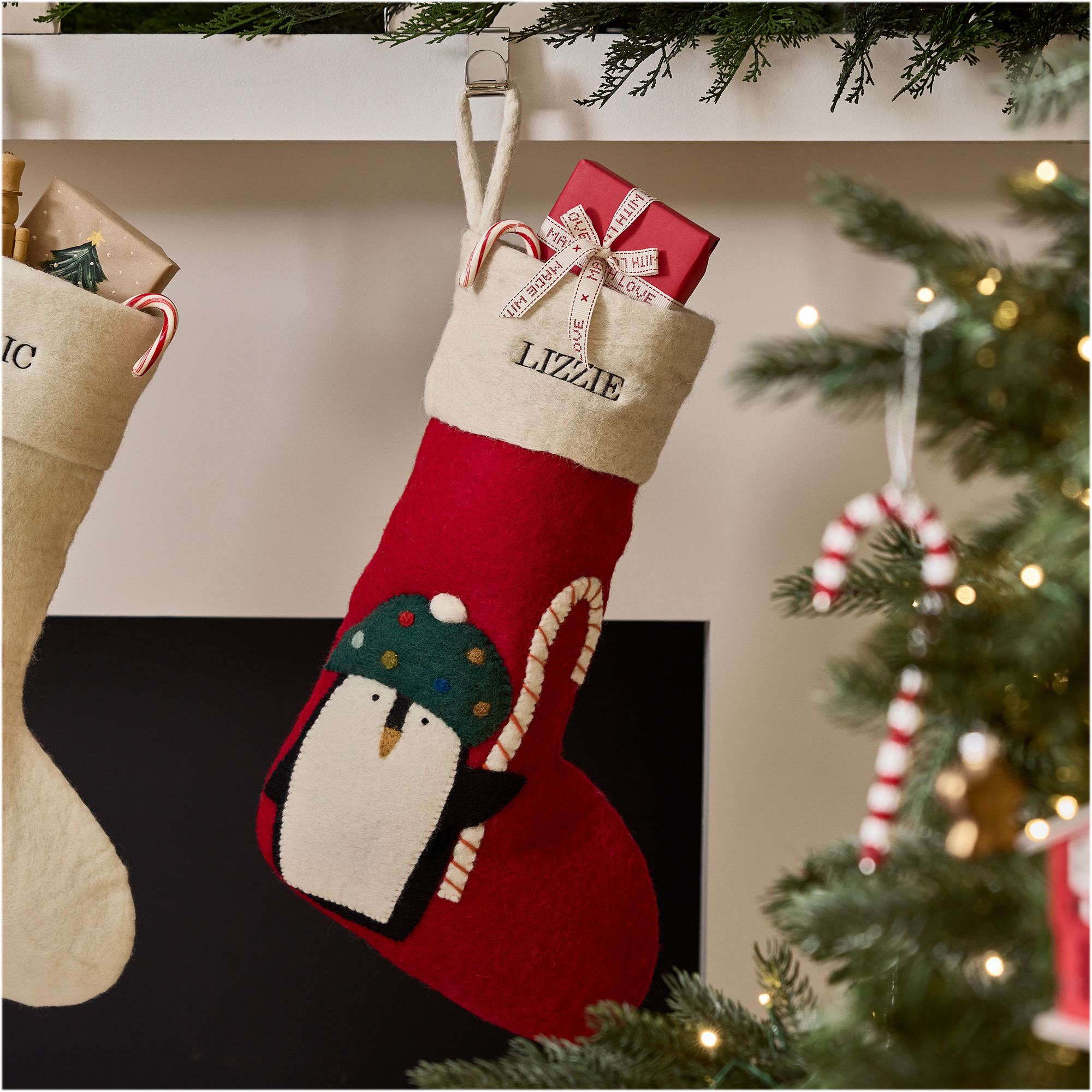 Felt Penguin Stocking | West Elm