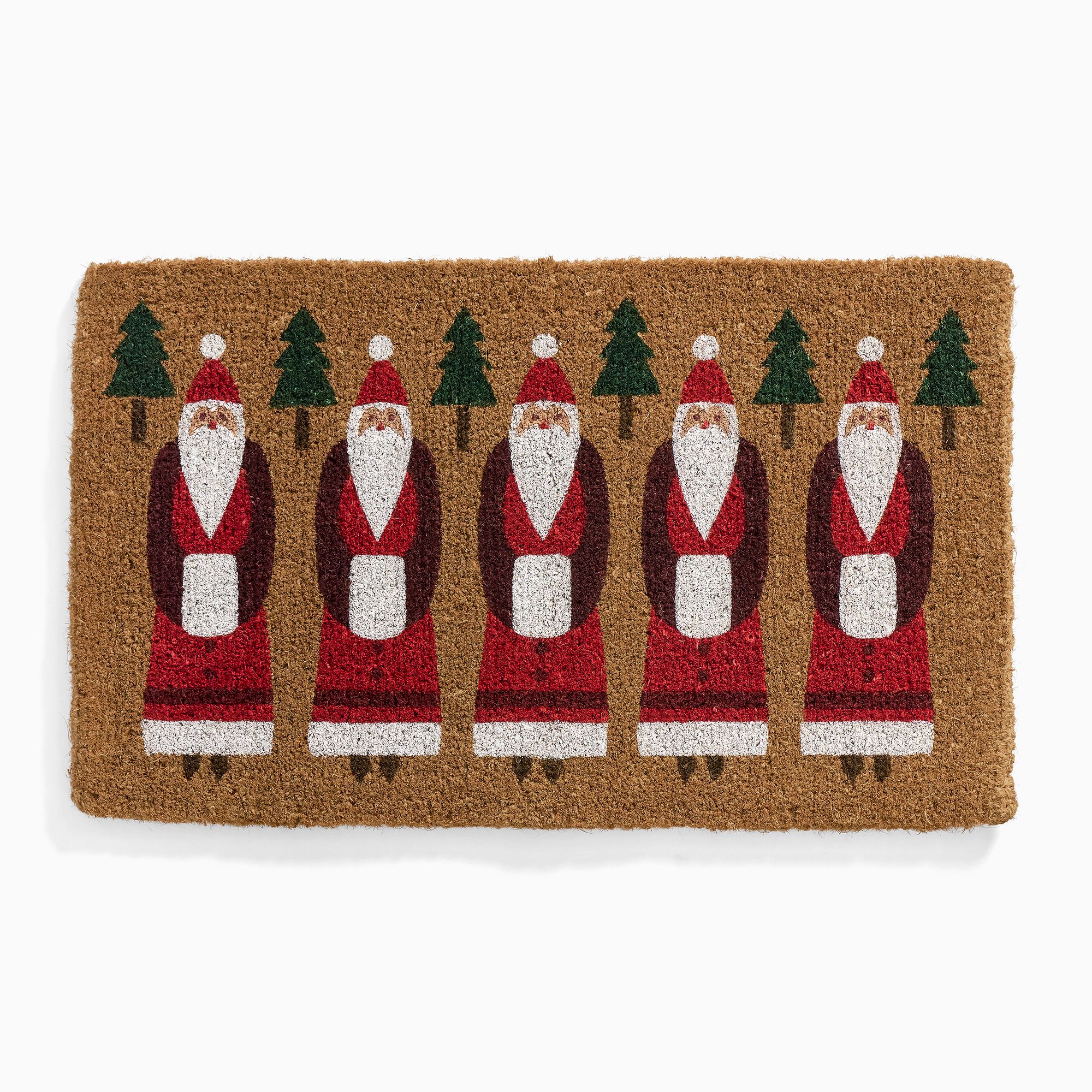 Folk Santa Doormat | West Elm