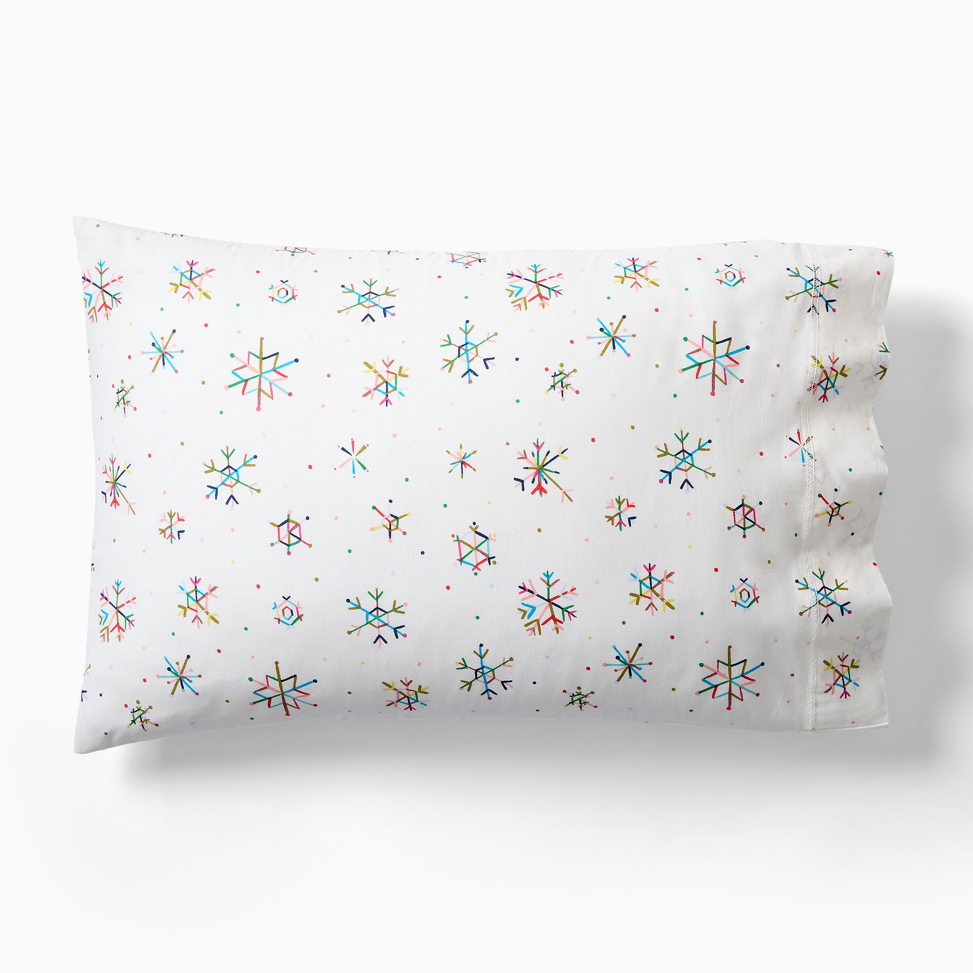 Snowflake Pillowcase Set | West Elm