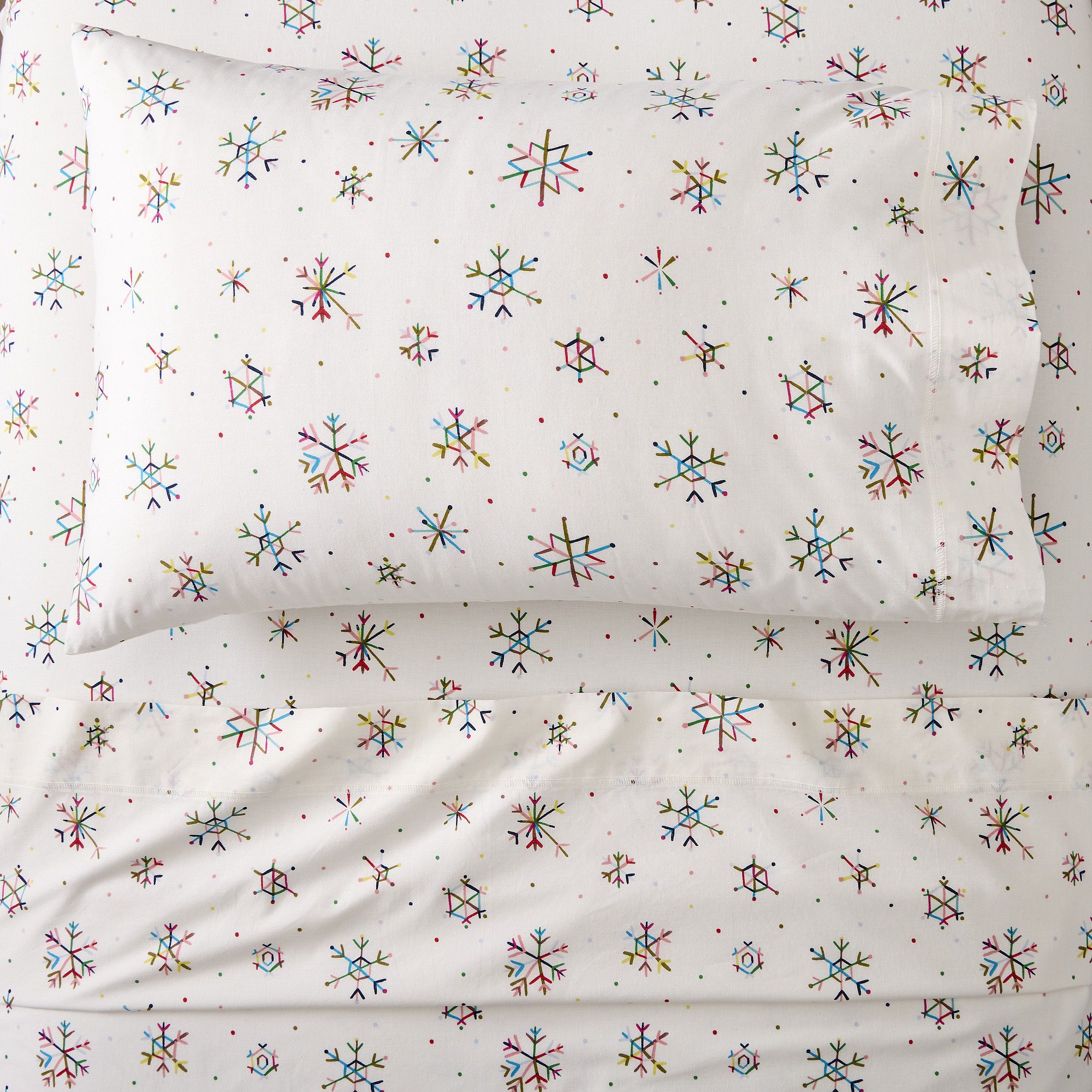 Snowflake Sheet Set | West Elm