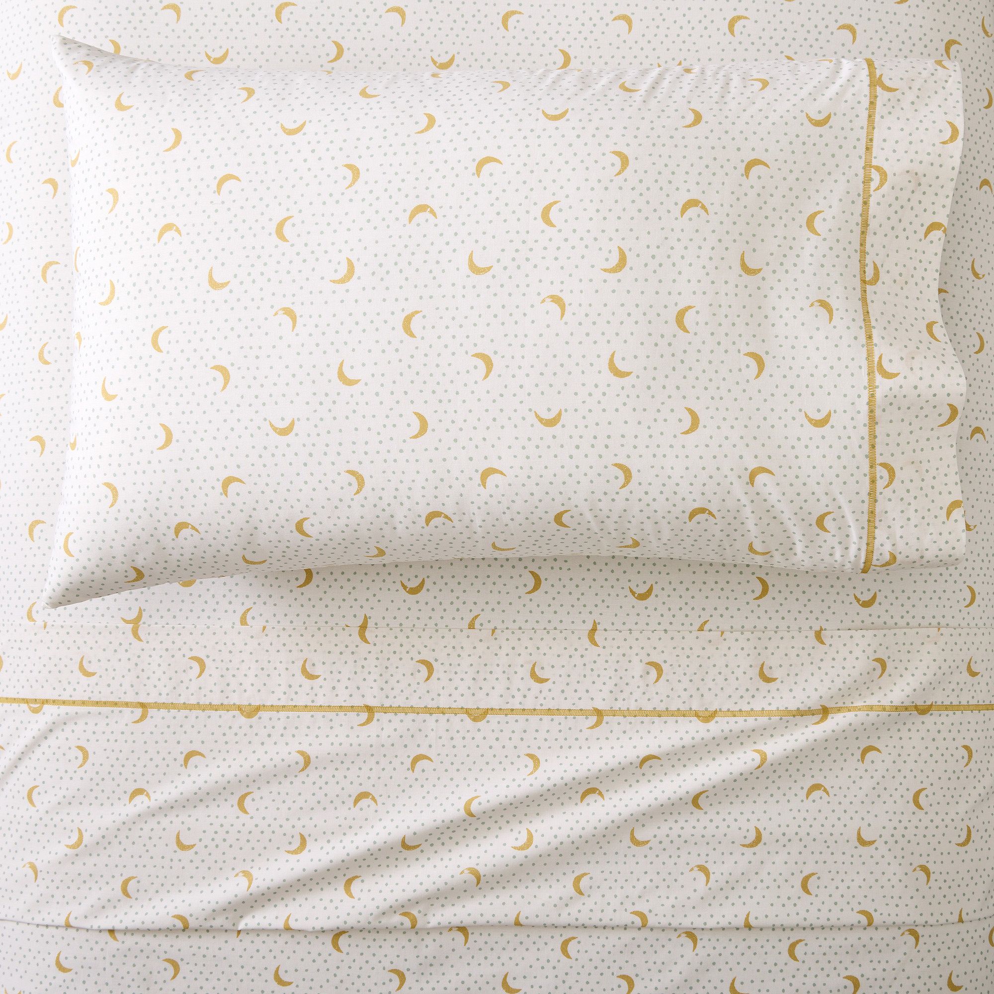 Moon & Dots Sheet Set | West Elm