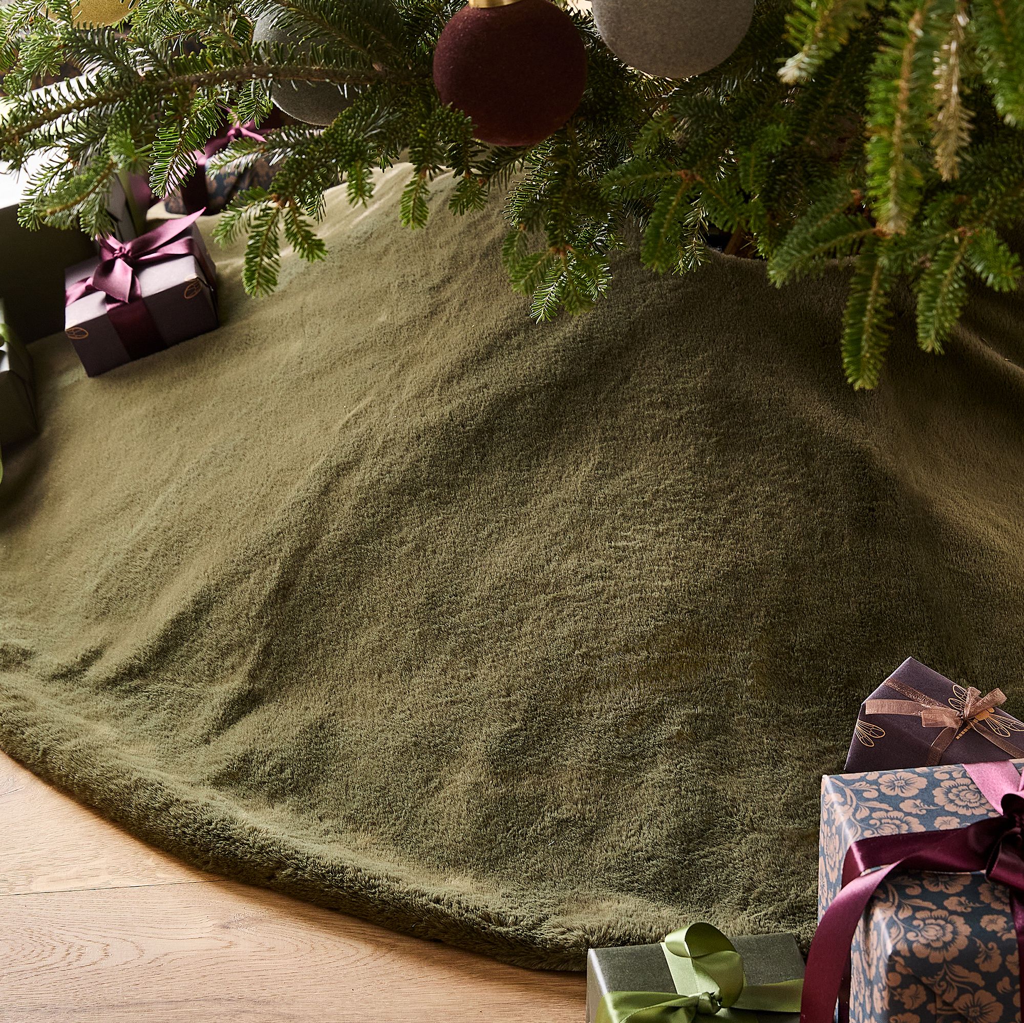 Faux Fur Tree Skirt | West Elm