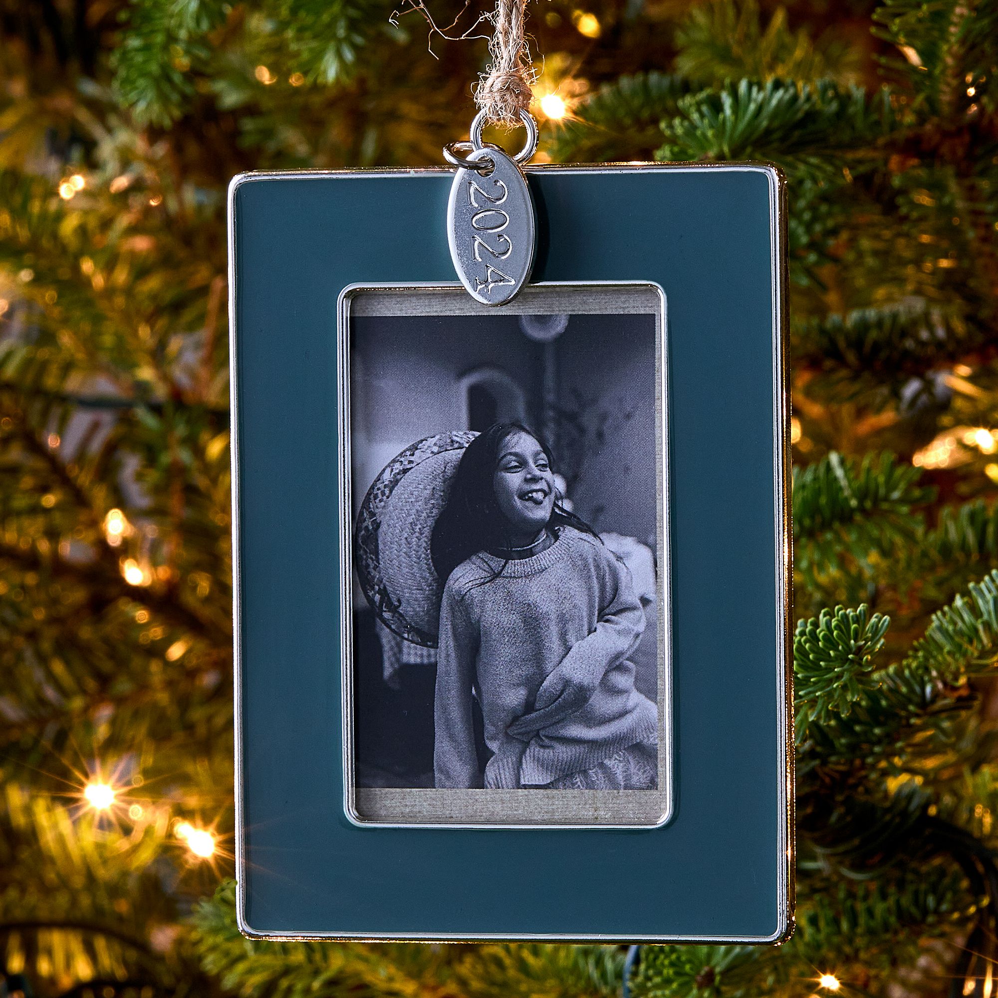 Enamel Frame Ornament | West Elm