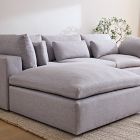 Harmony Modular 3-Piece Ottoman Sectional (118&ndash;130&quot;)