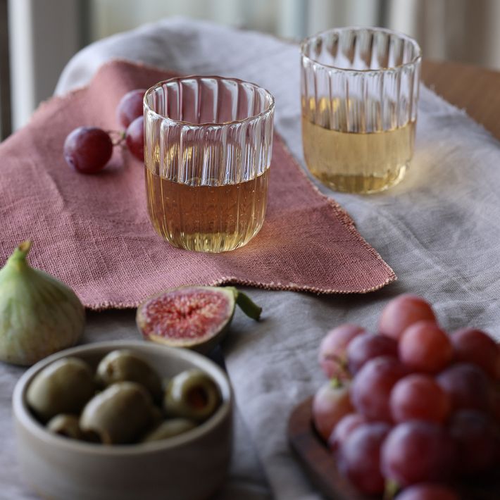 Fleck Kira Glass Tumblers (Set of 4) West Elm