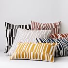 Crewel Linear Pillow Cover