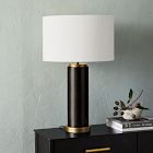 Pillar Metal USB Table Lamp (24.5&quot;)