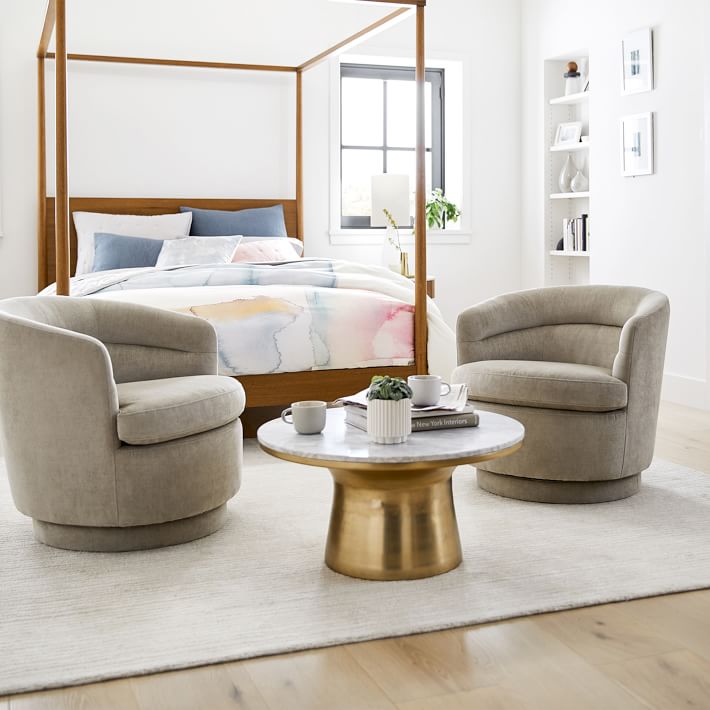 Mid Century Canopy Bed West Elm