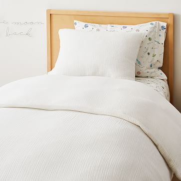 West Elm Dreamy Gauze Cotton Duvet high quality Cover