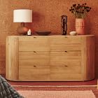 Modern Round Dresser (66&quot;)